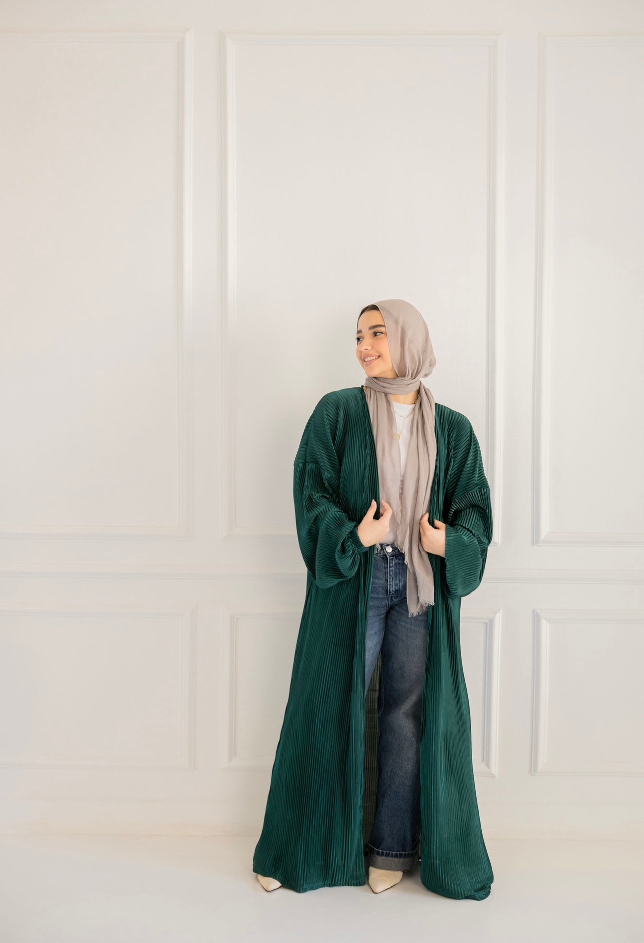 Zahra kaftan olive