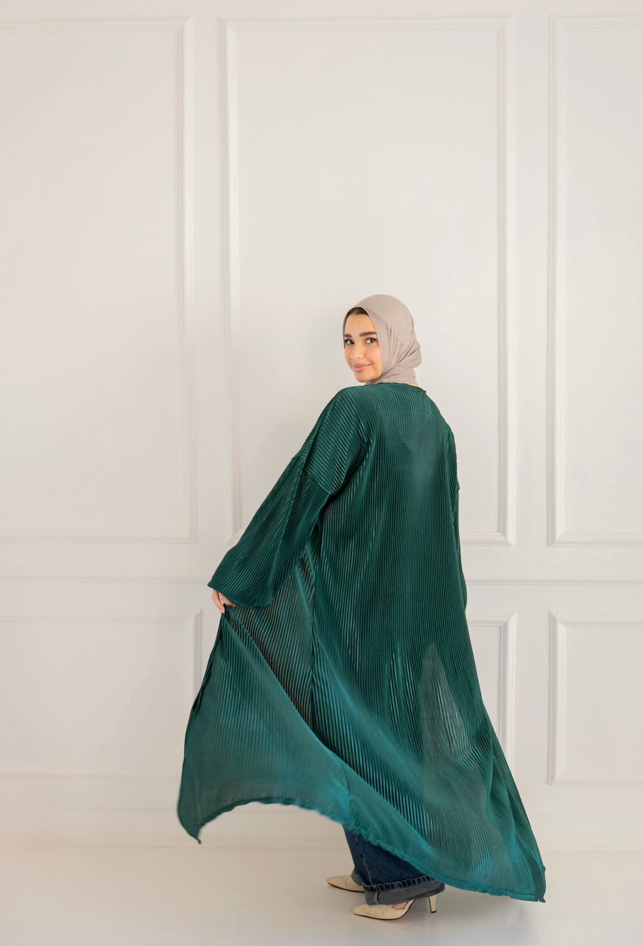 Zahra kaftan olive