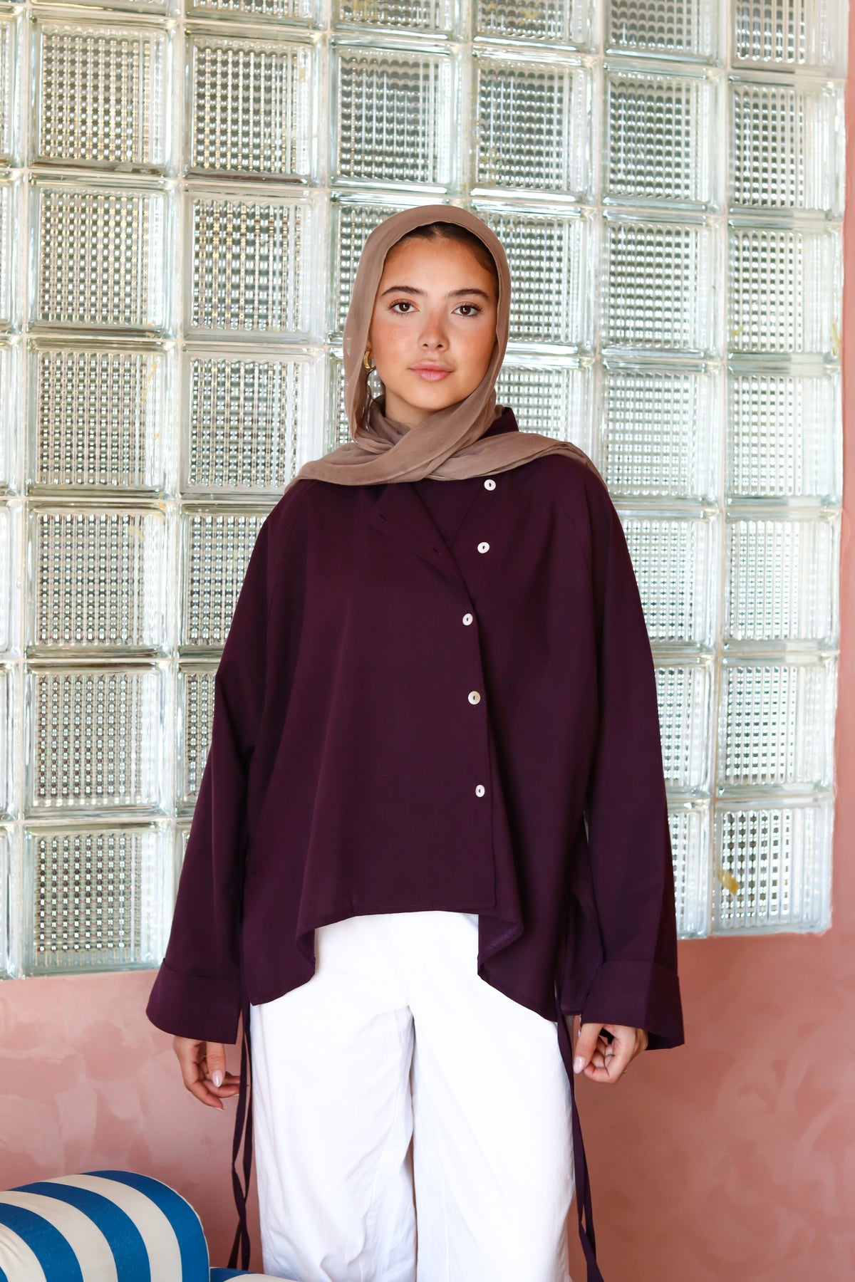 Lyra shirt ( Dark purple )