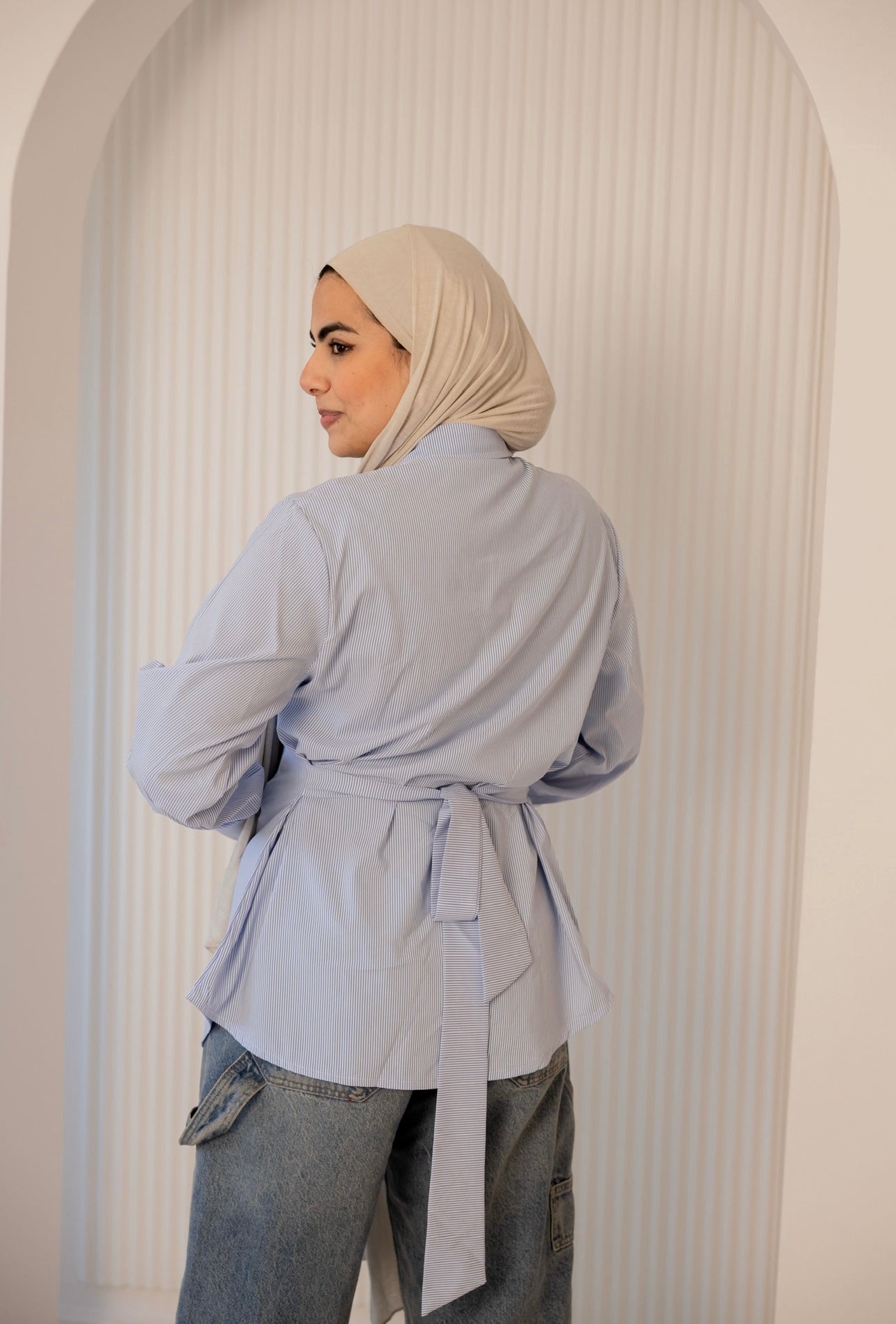 Azure shirt ( baby blue )