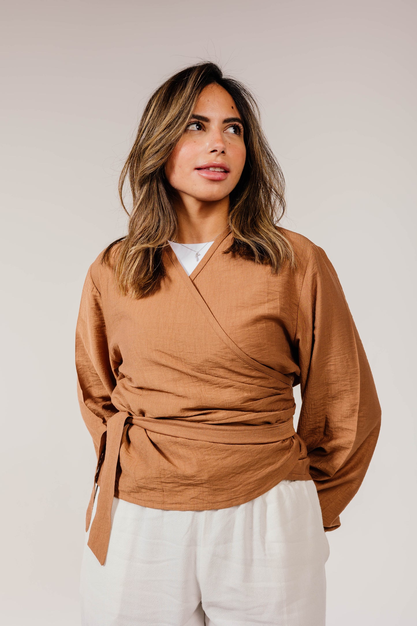 Sashi blouse ( camel)