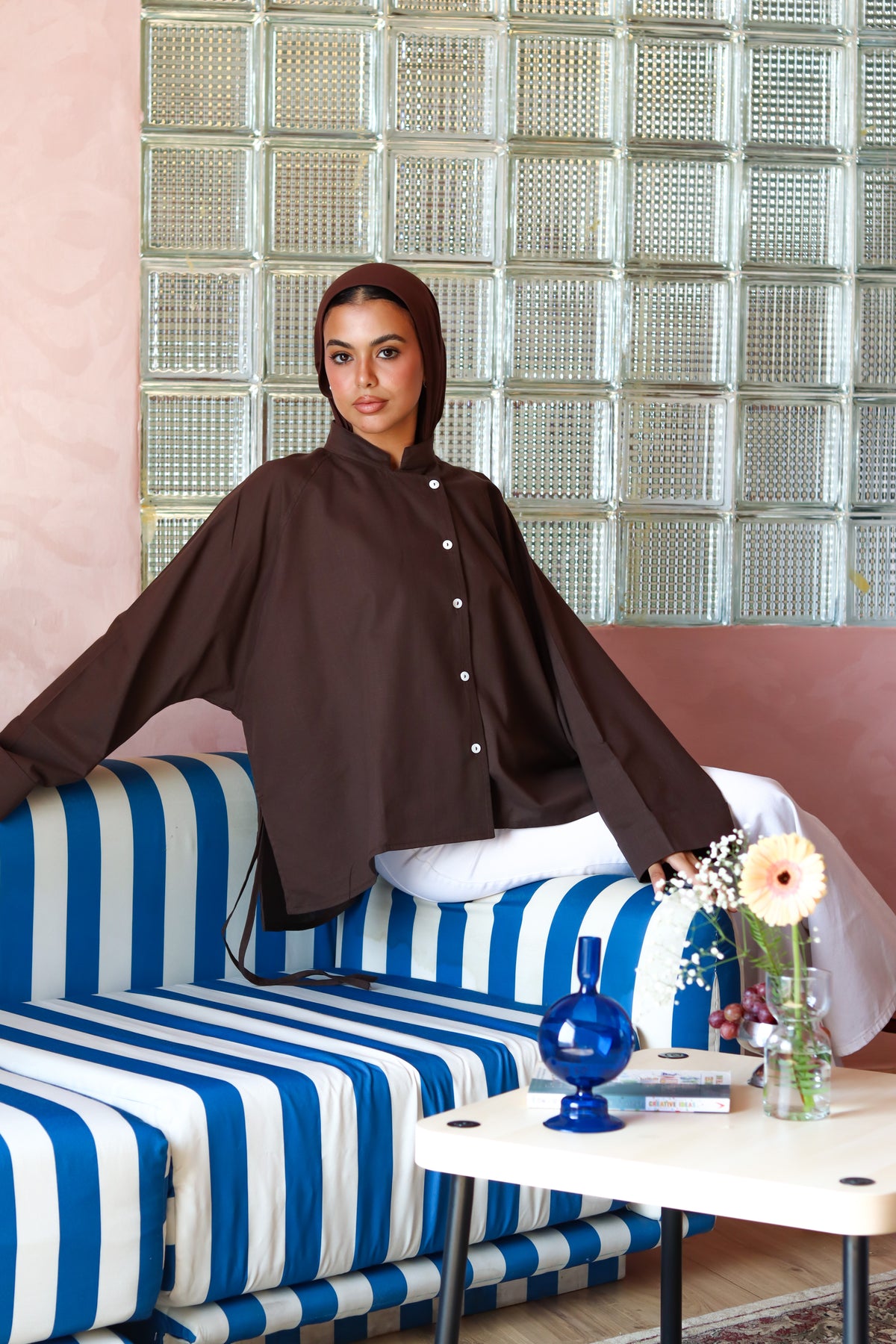 Lyra shirt ( Brown )