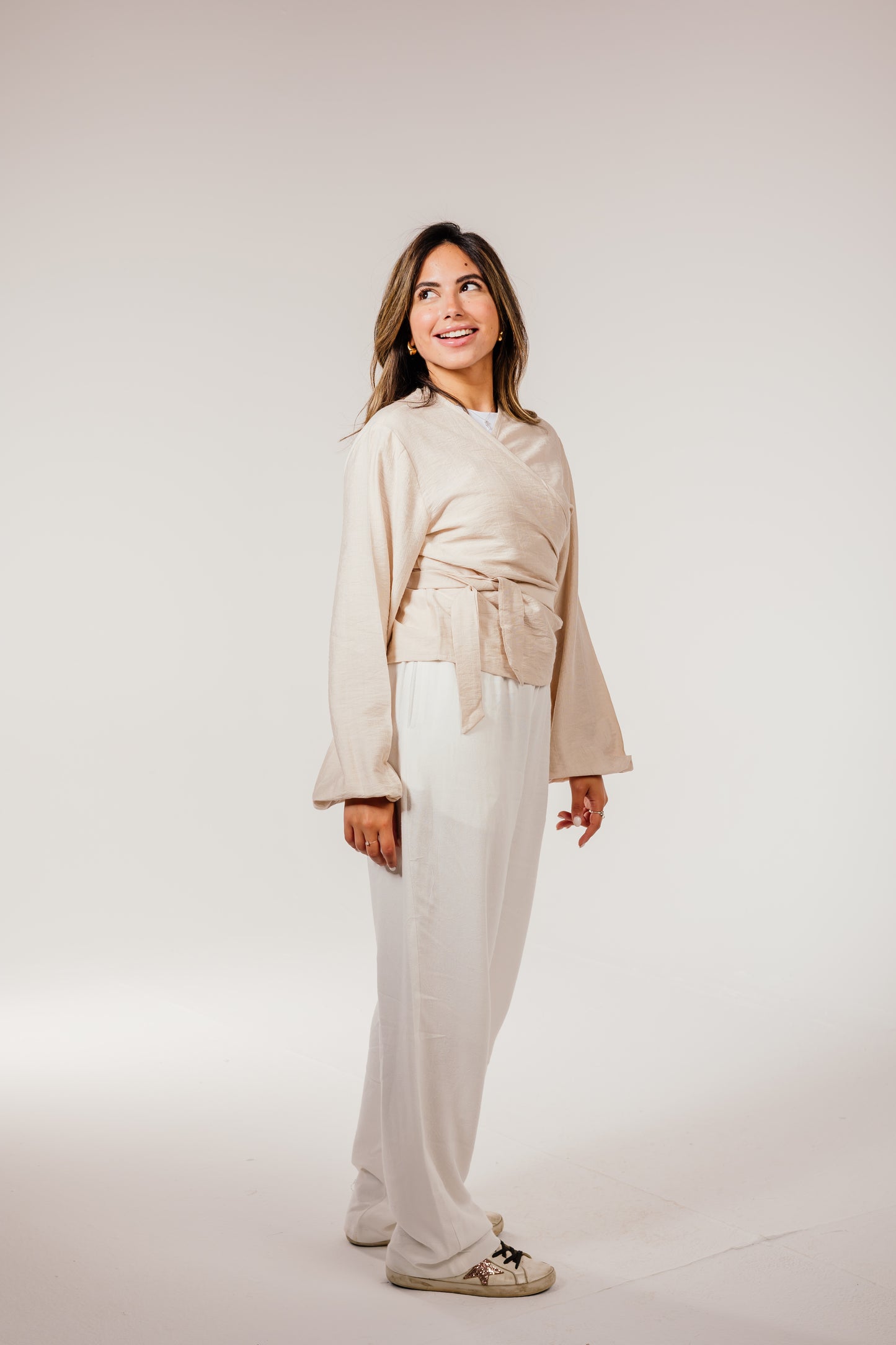Sashi blouse ( beige)