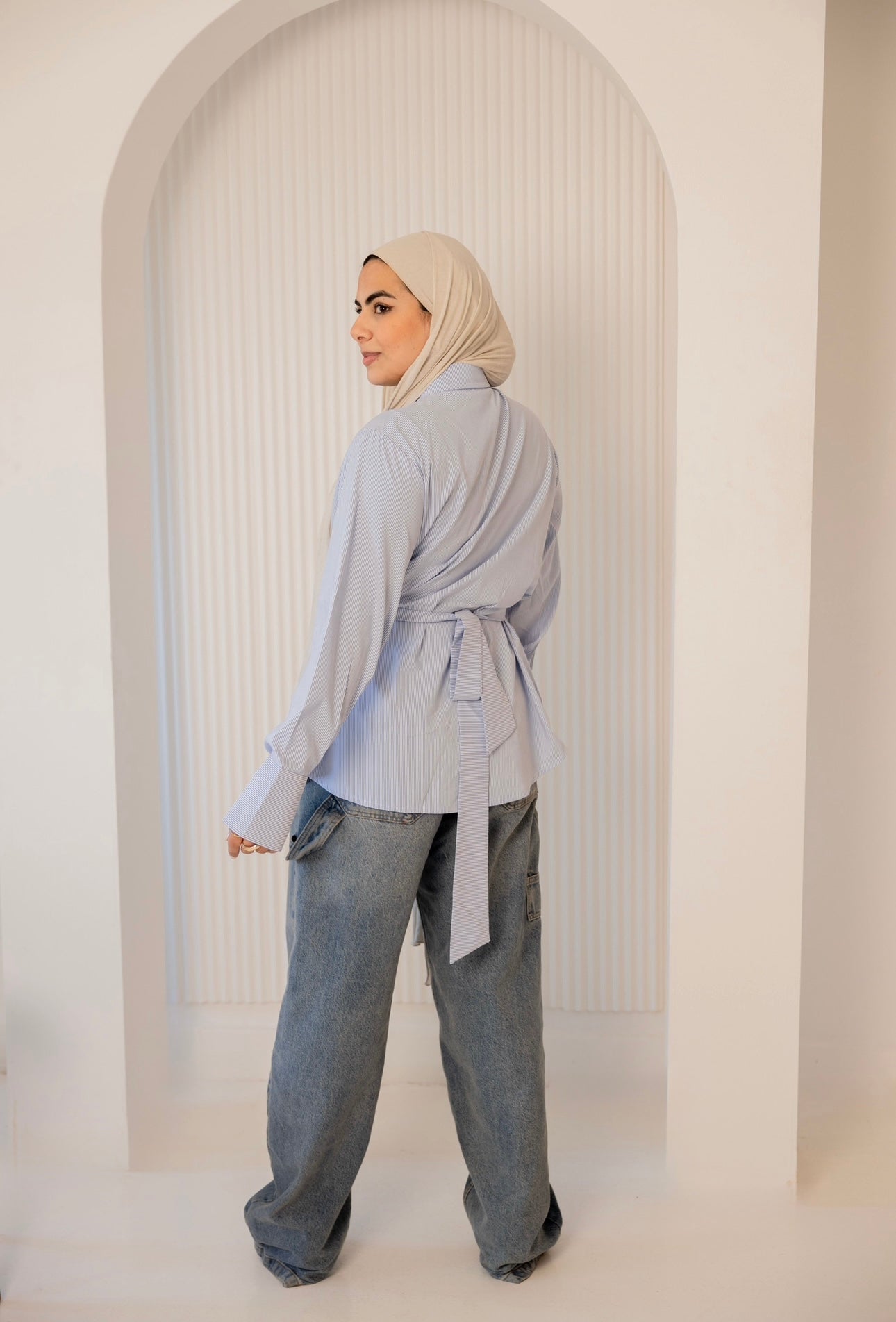 Azure shirt ( baby blue )