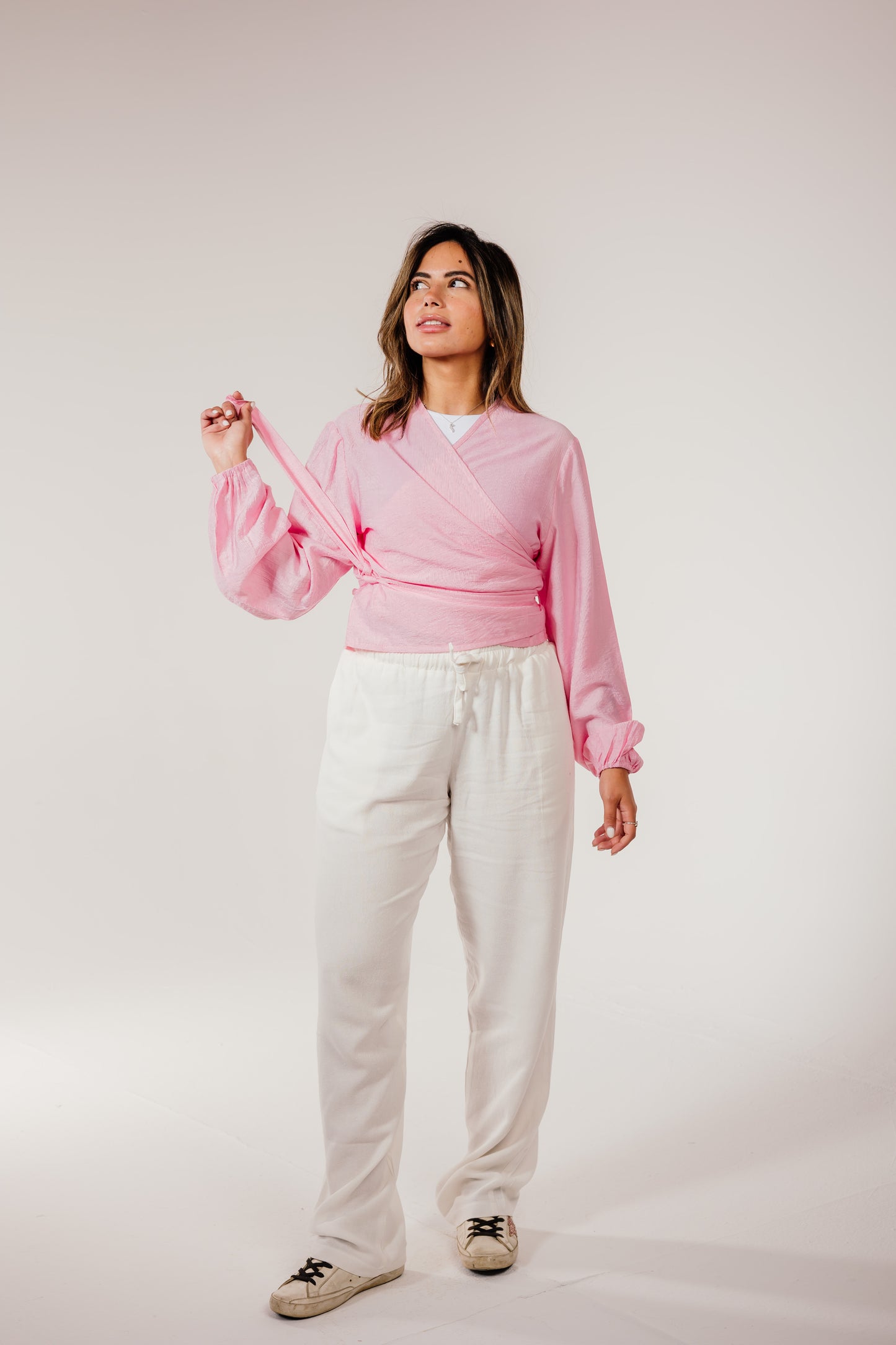Sashi blouse ( Baby pink)