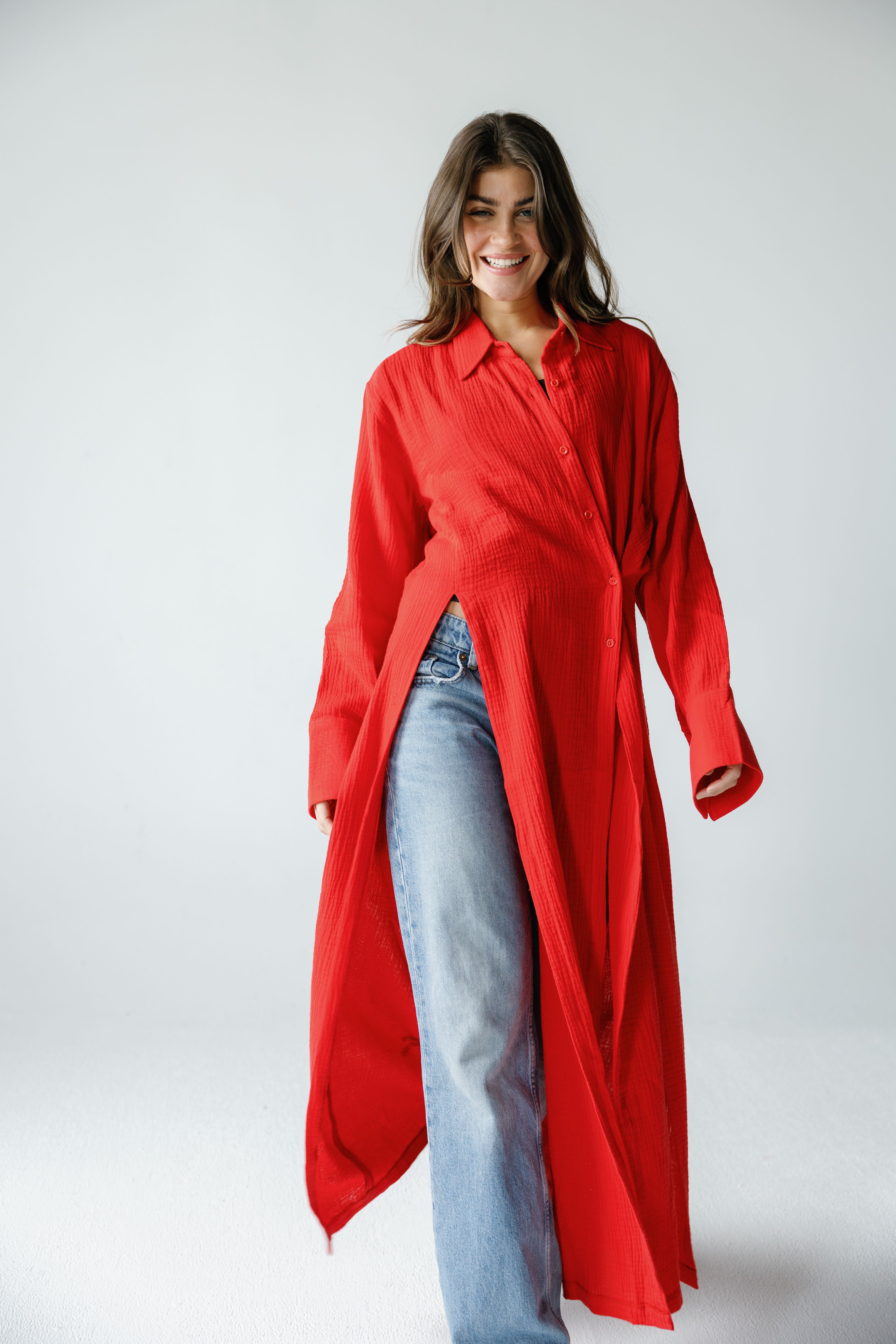 Lune shirt ( Red )