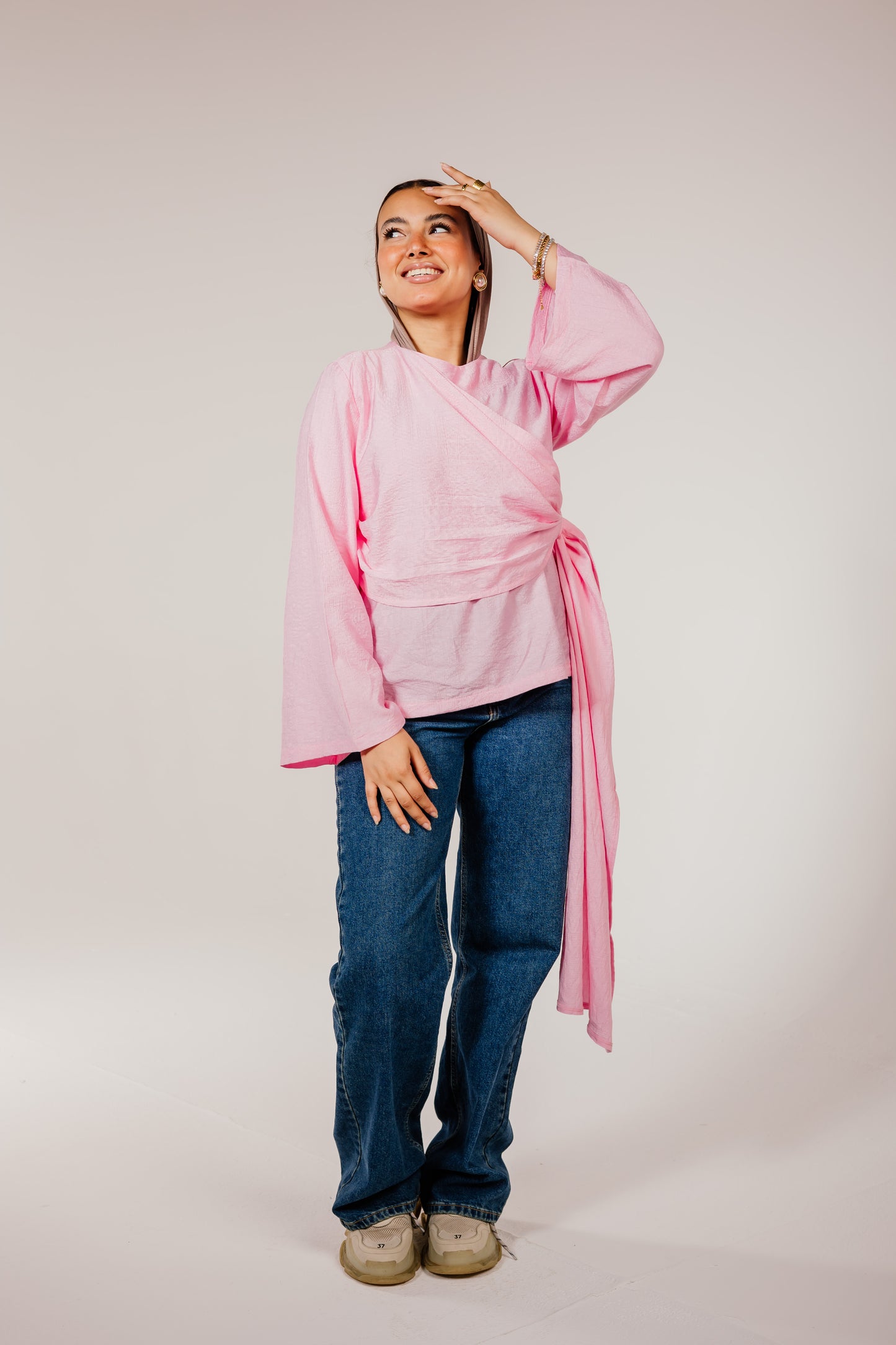 Serena Top (Baby pink )