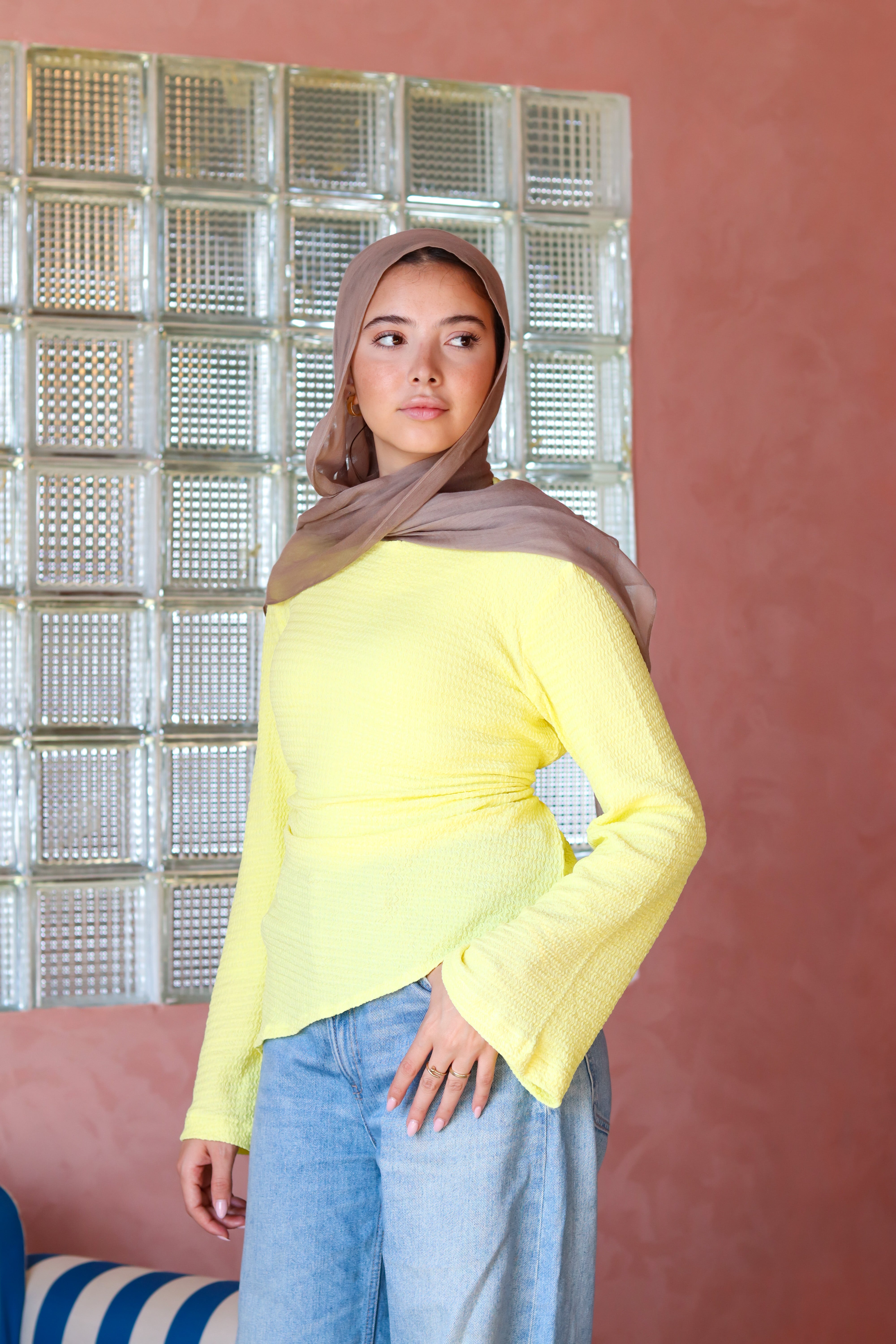 Noua blouse ( Butter yellow)