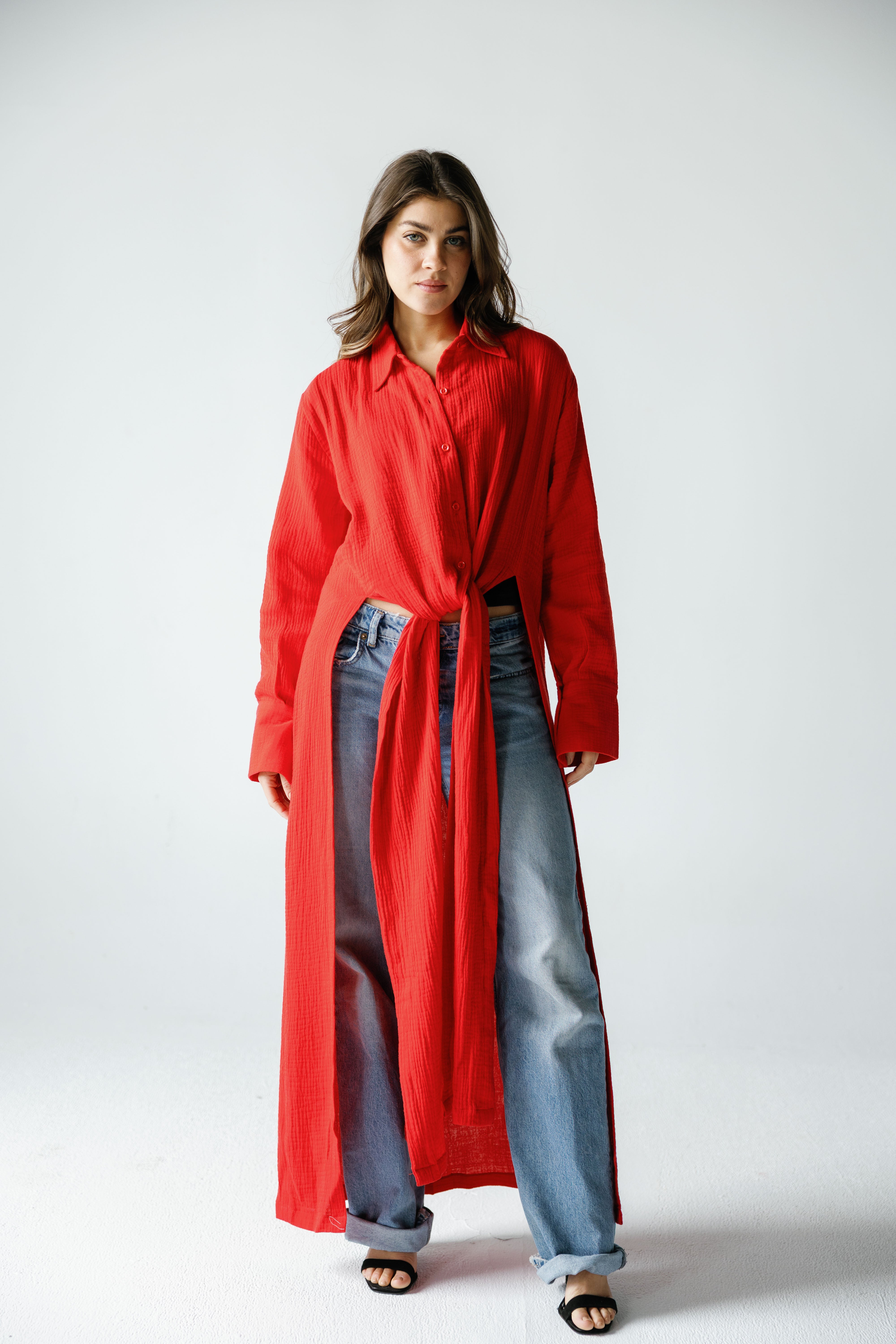 Lune shirt ( Red )