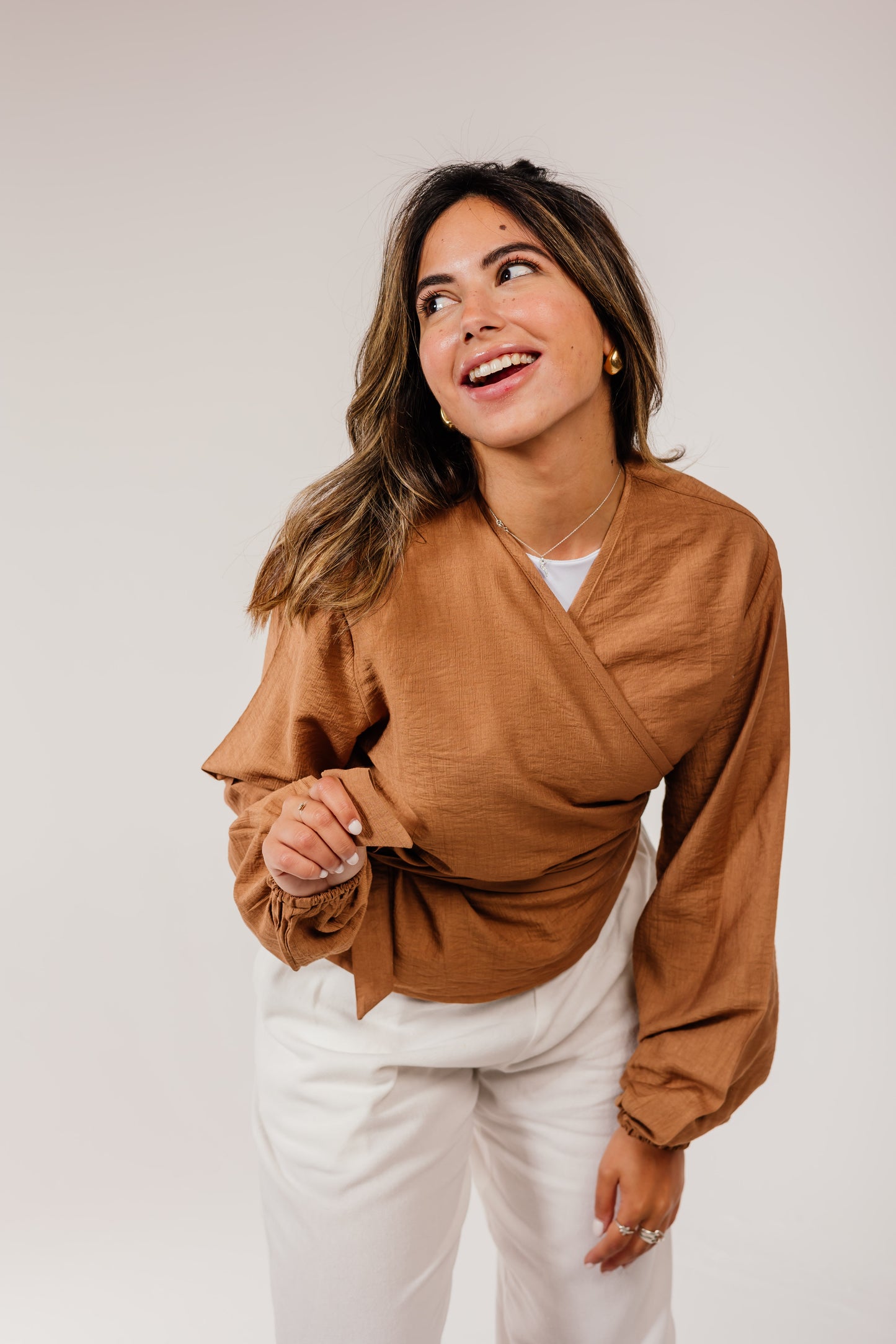 Sashi blouse ( camel)