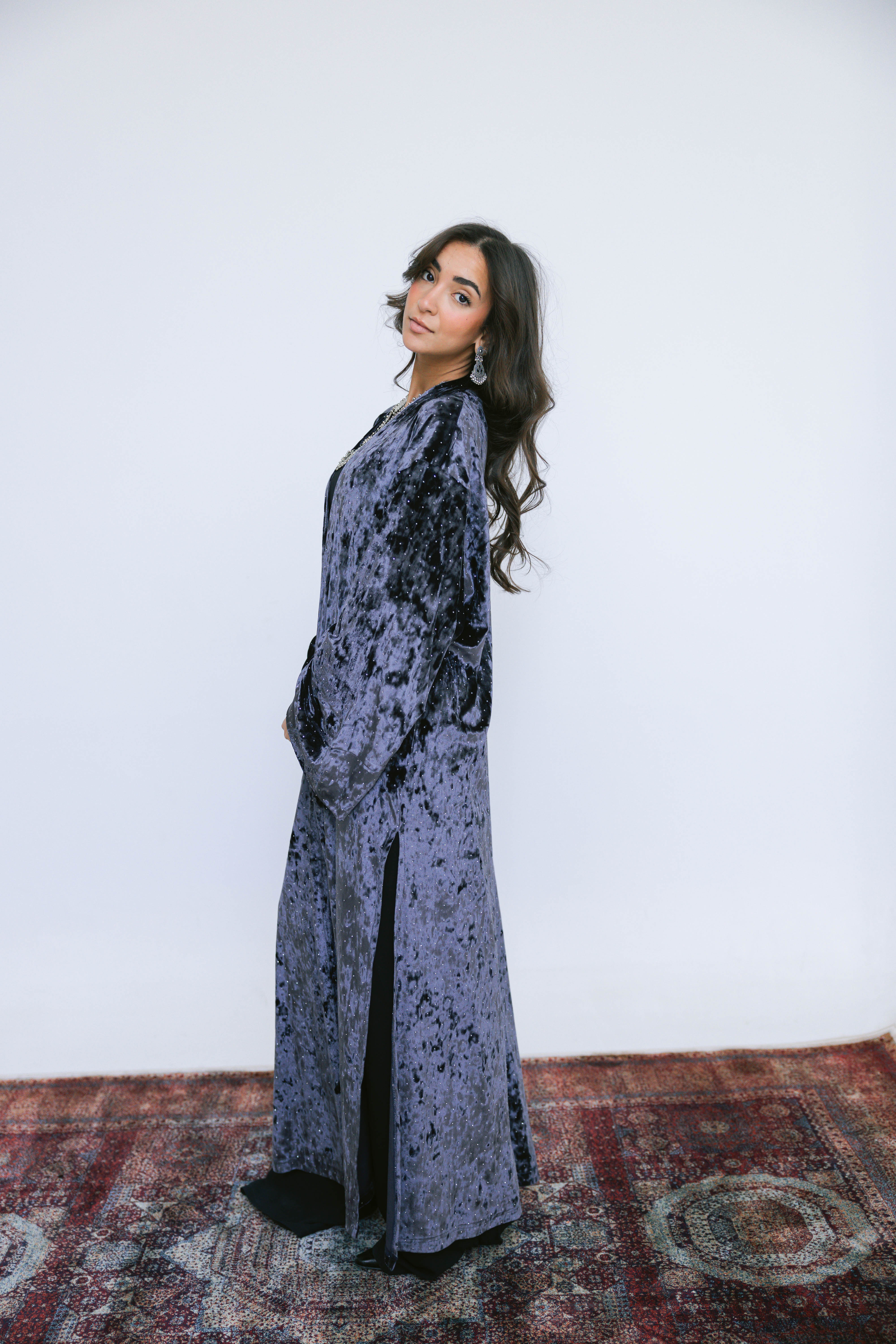 Layali Kaftan ( navy )