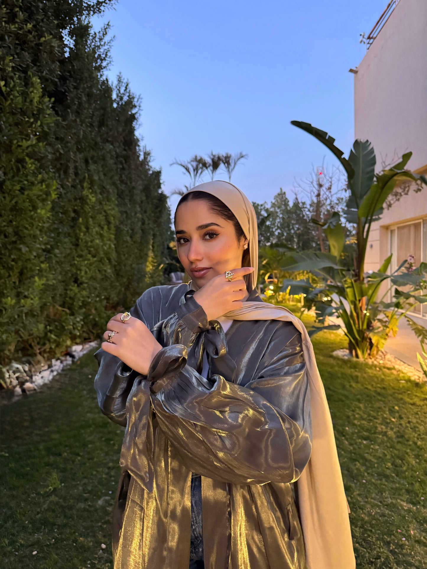 Glossy Charm Kaftan