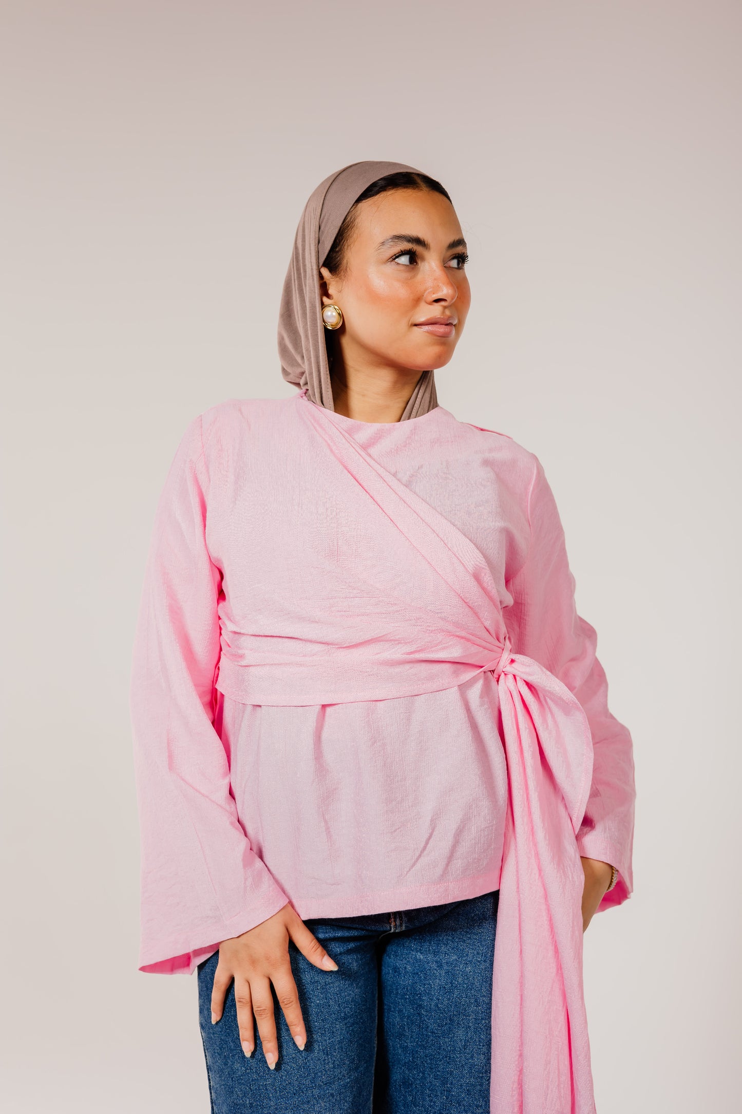 Serena Top (Baby pink )