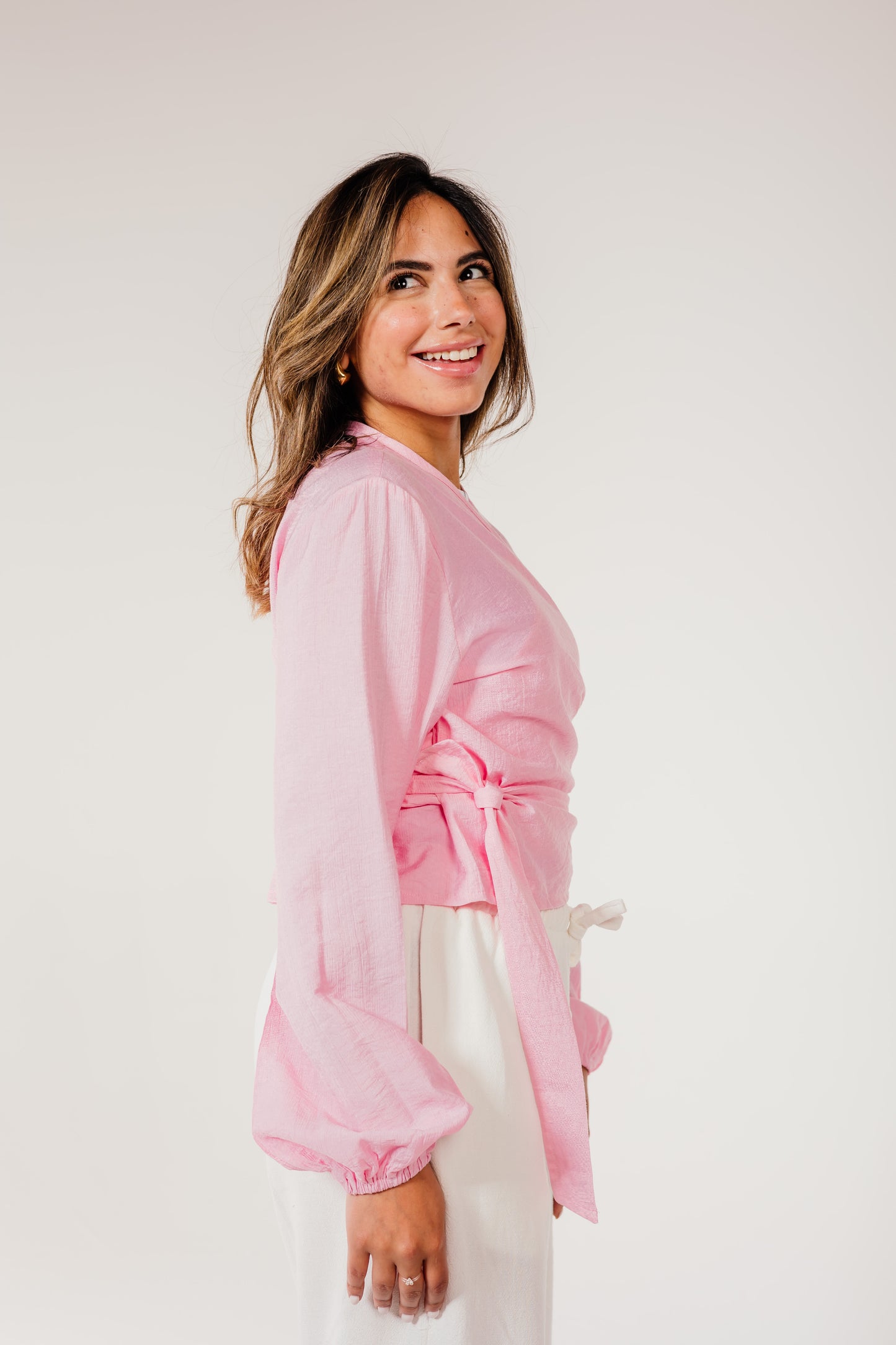 Sashi blouse ( Baby pink)