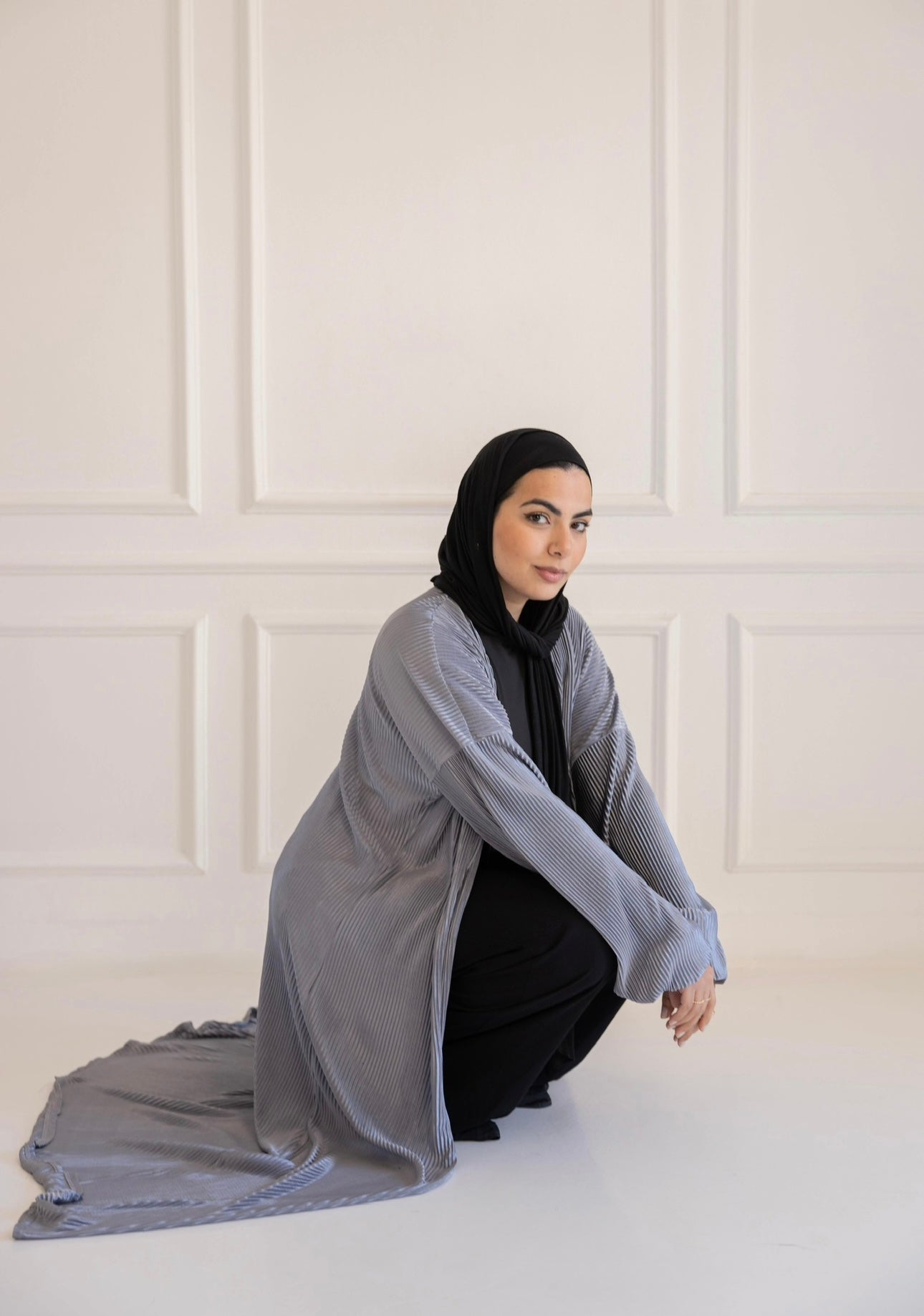 Zahra kaftan gray