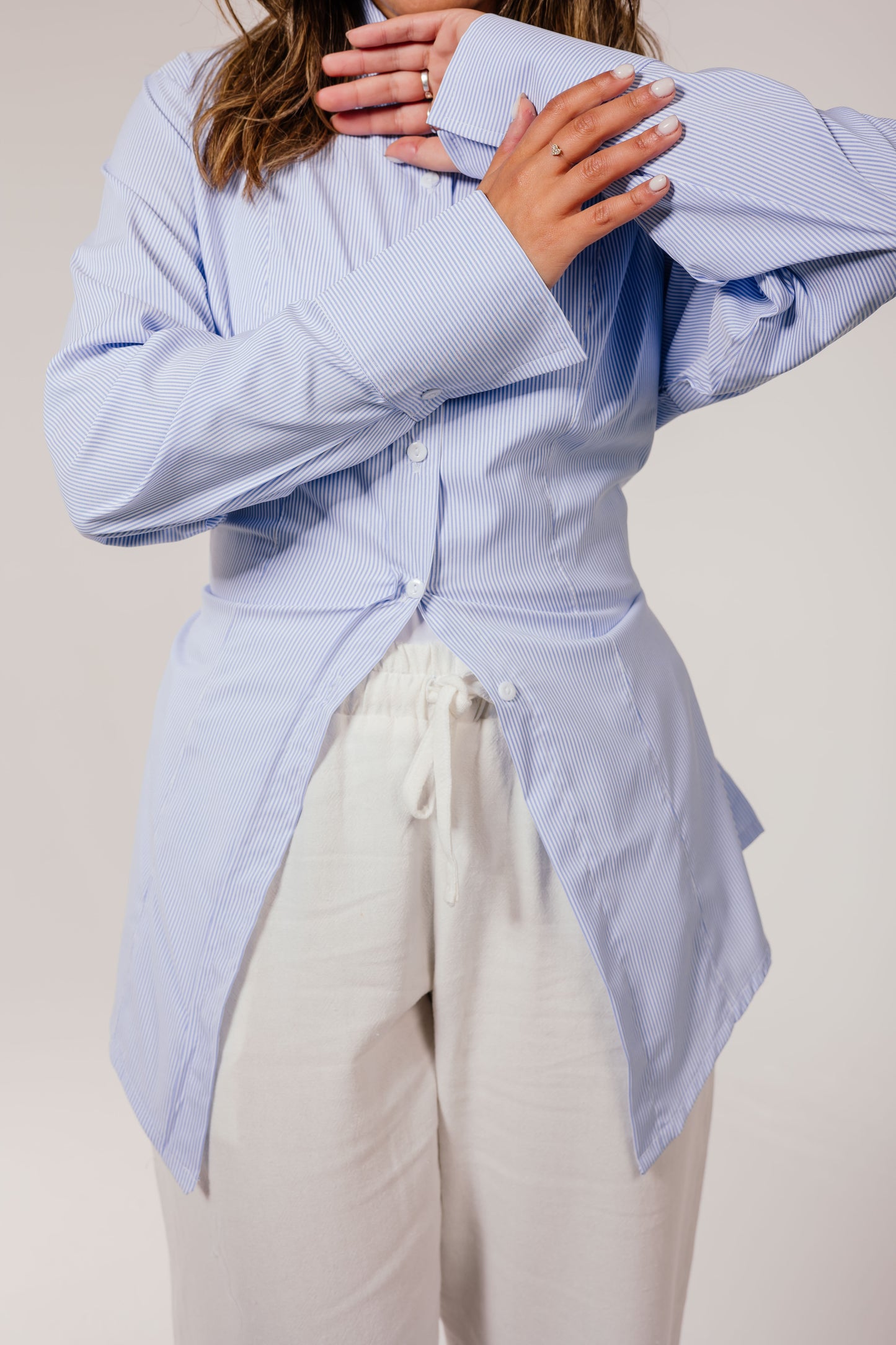 Azure shirt ( baby blue )