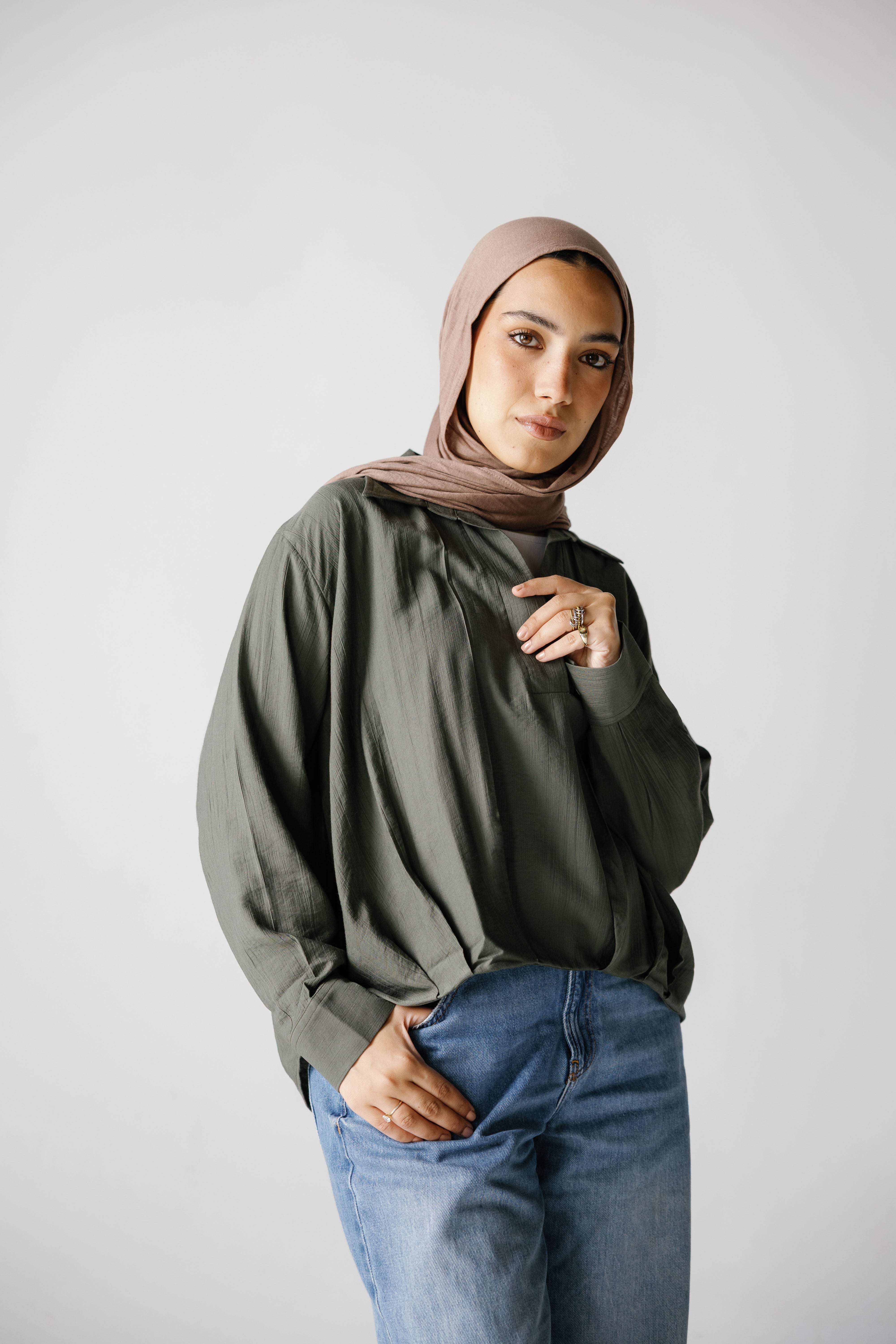 Élan Top (olive )