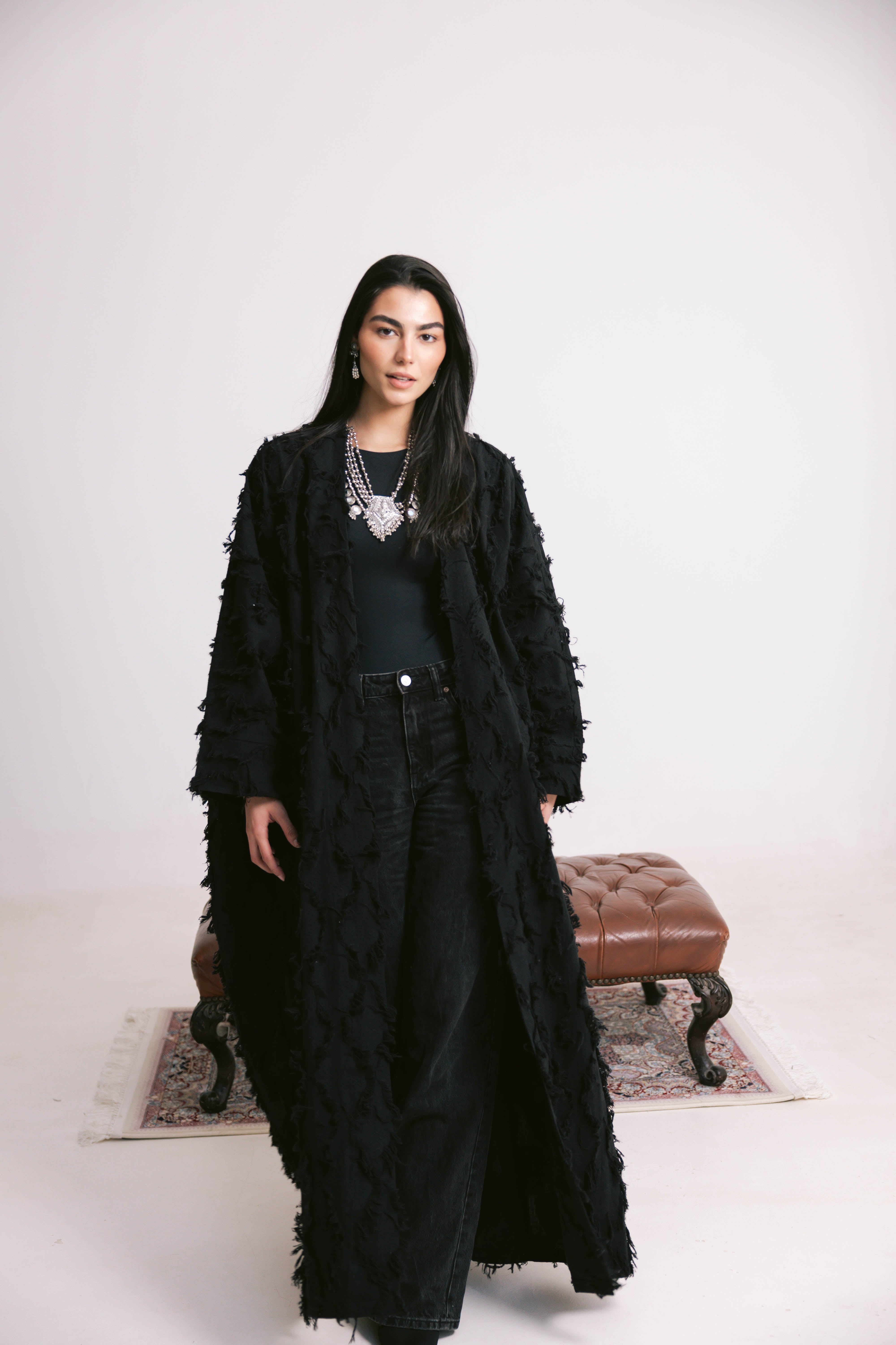 Rimal Kaftan ( Black )