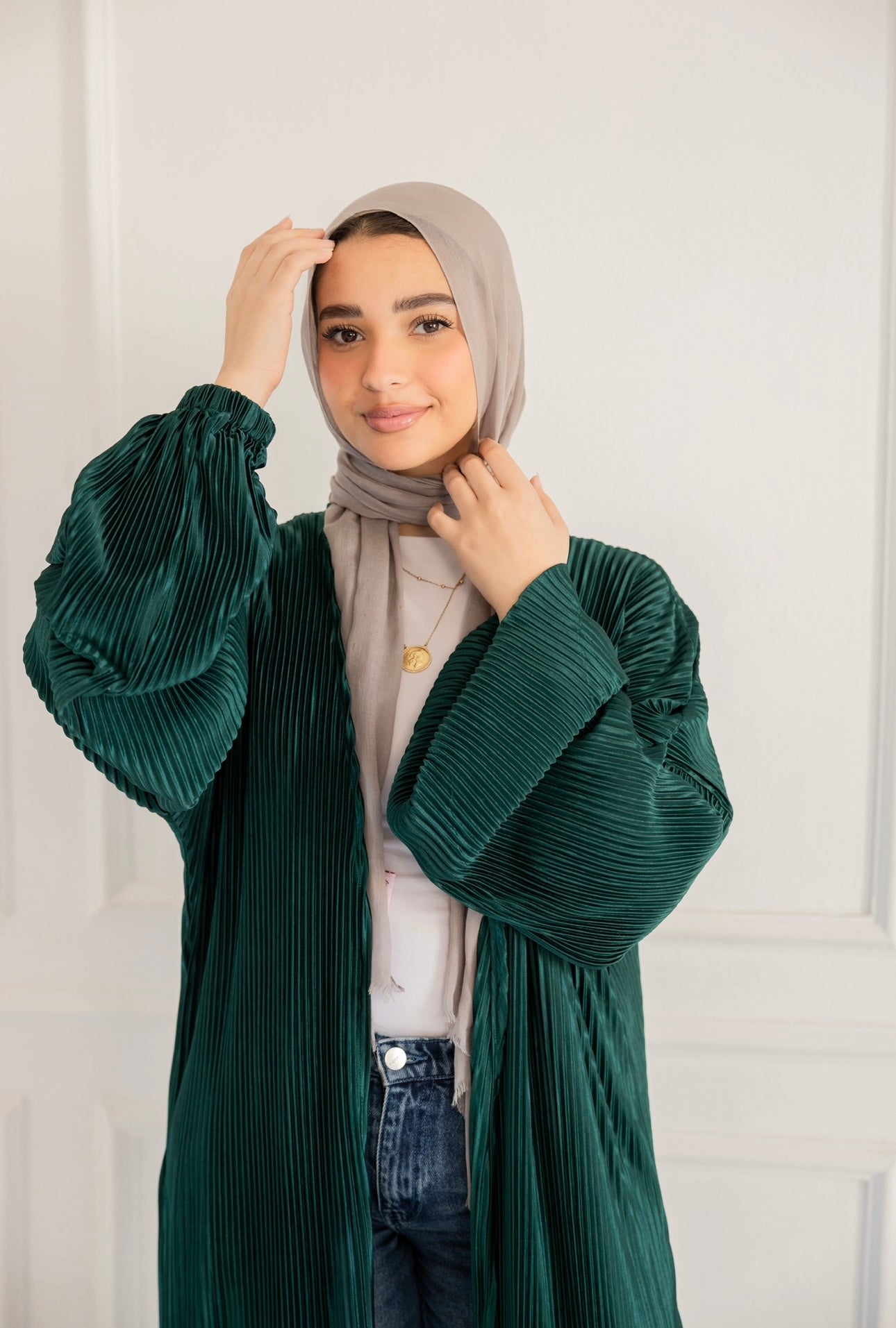 Zahra kaftan olive