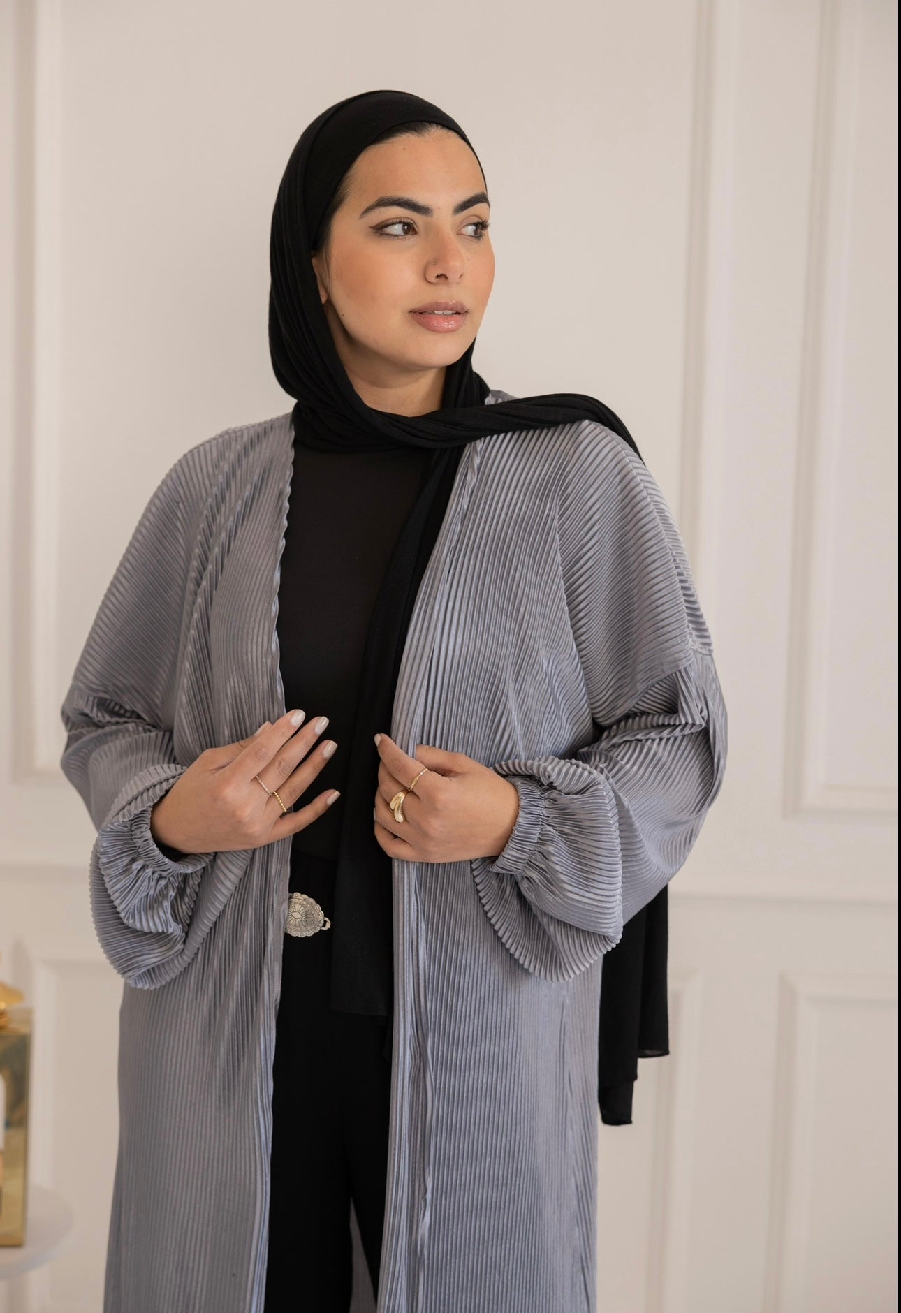 Zahra kaftan gray