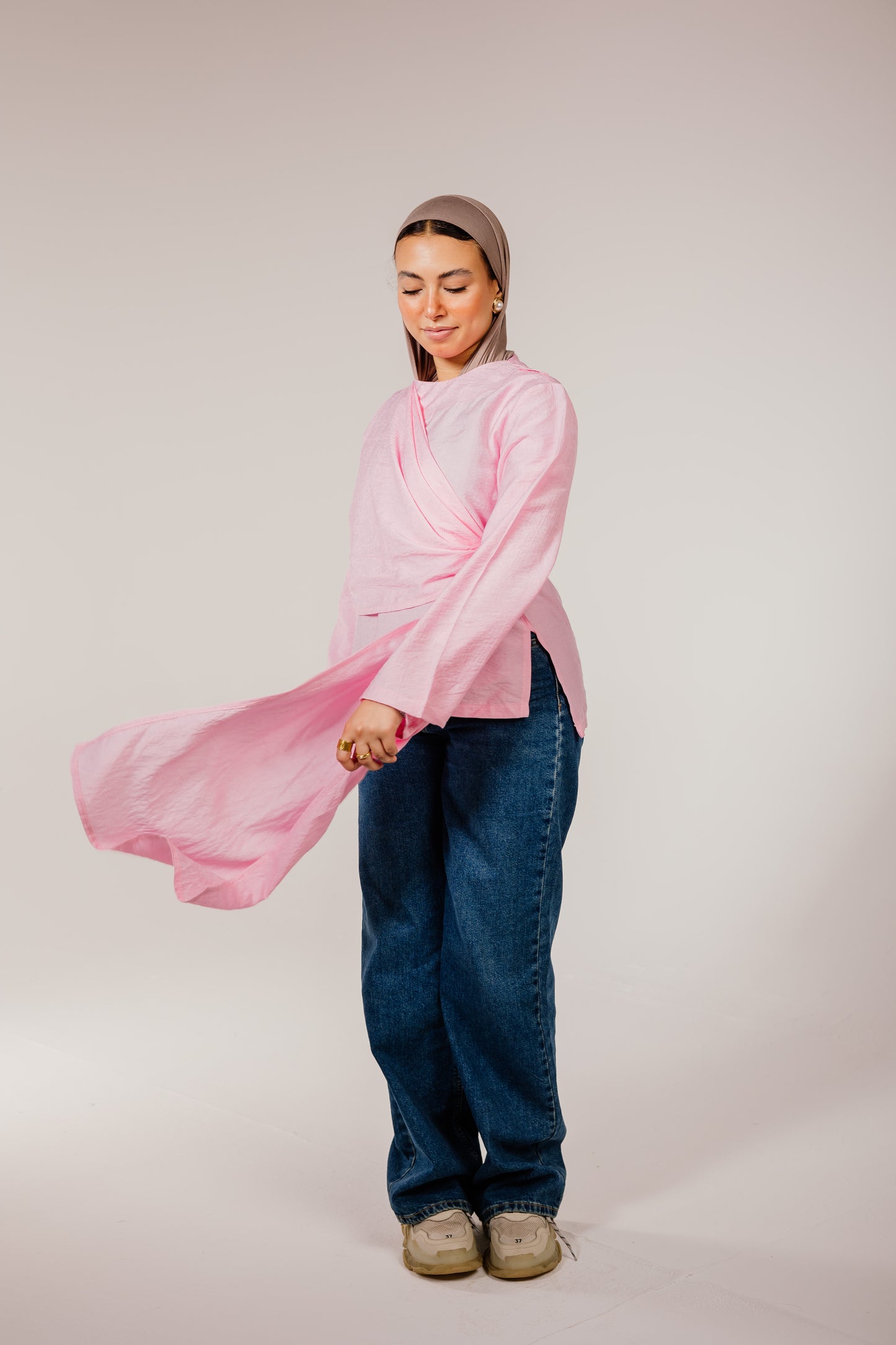 Serena Top (Baby pink )