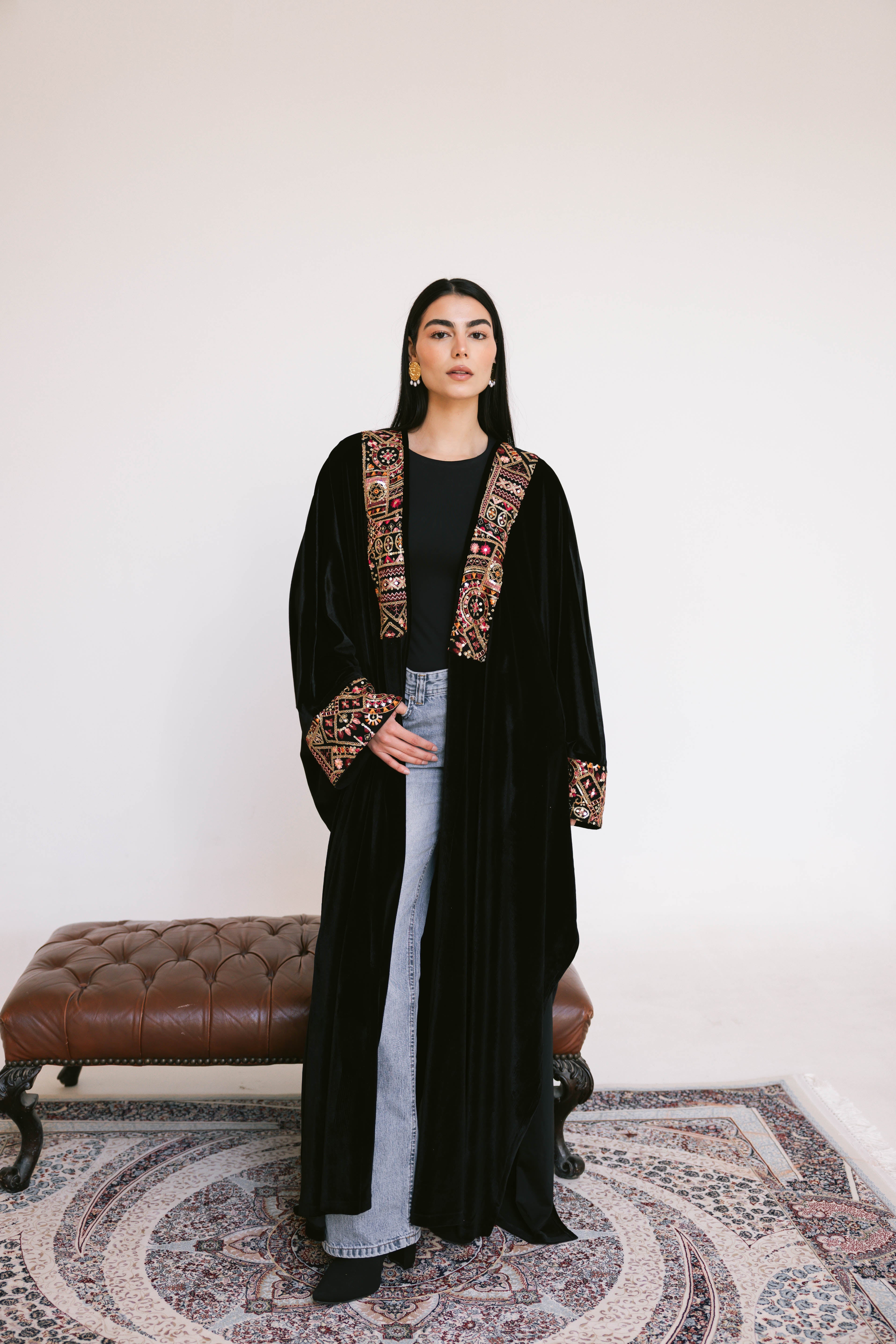 Badia Kaftan ( Black )