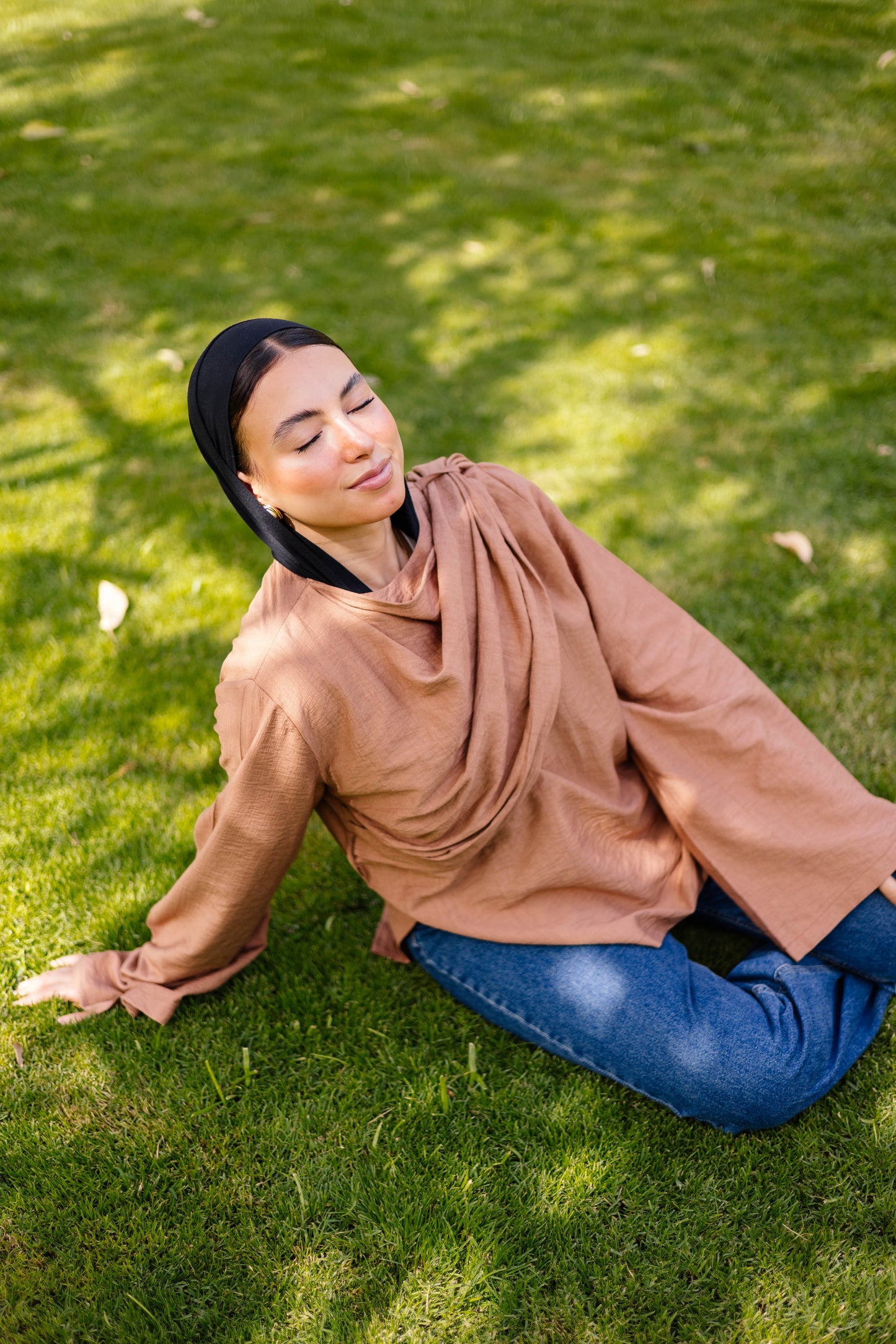 Serena Top ( Neutral Camel Shade )