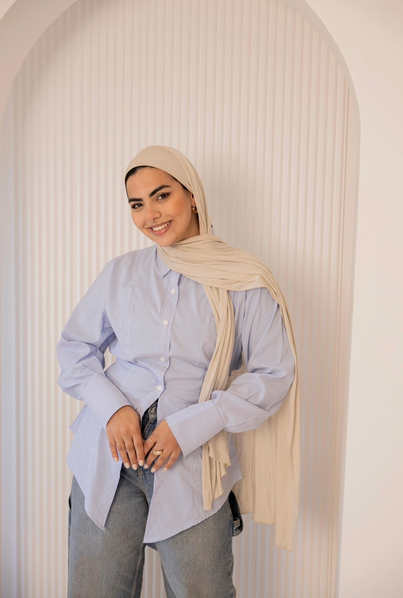 Azure shirt ( baby blue )