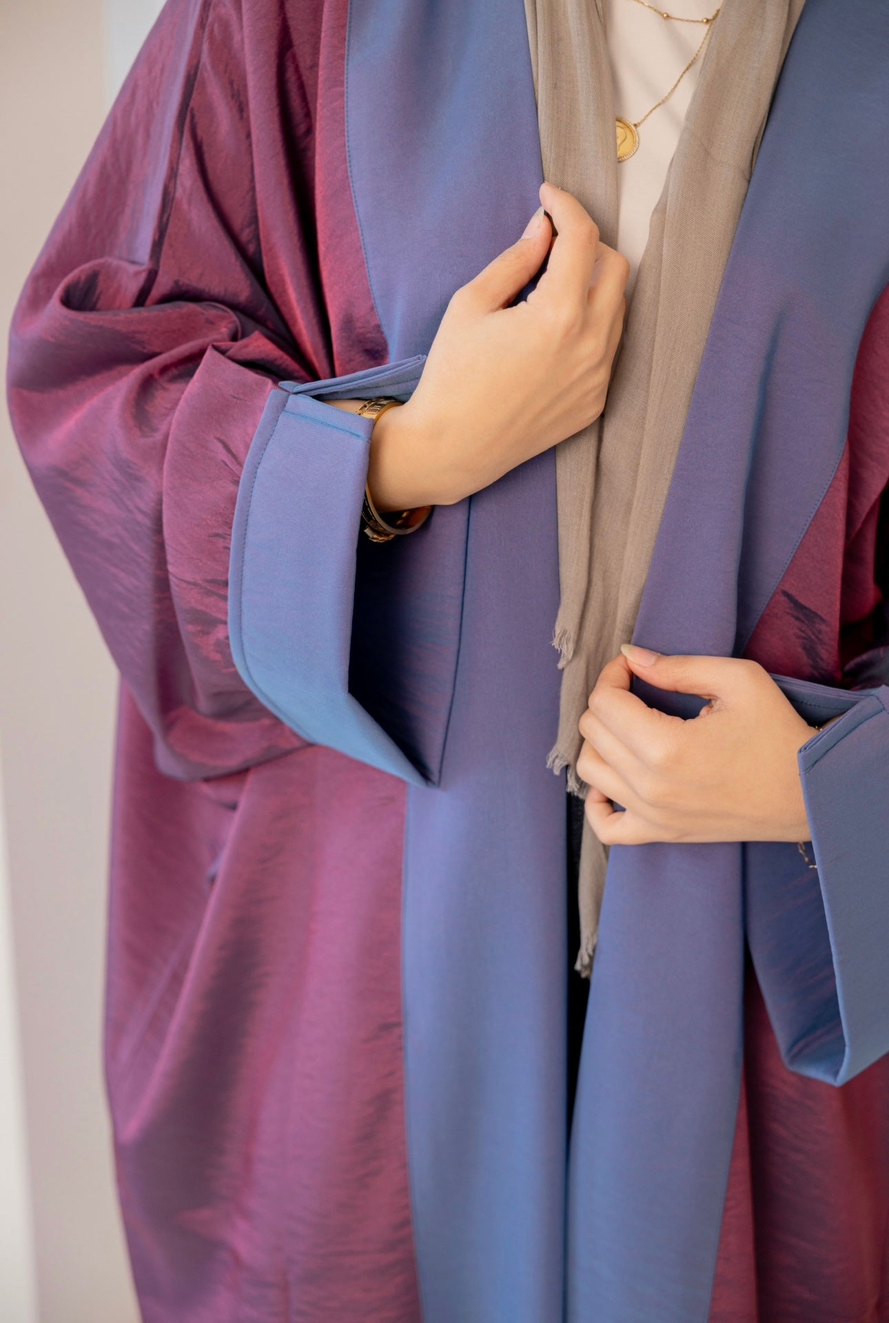 Twilight Elegance Kaftan purple