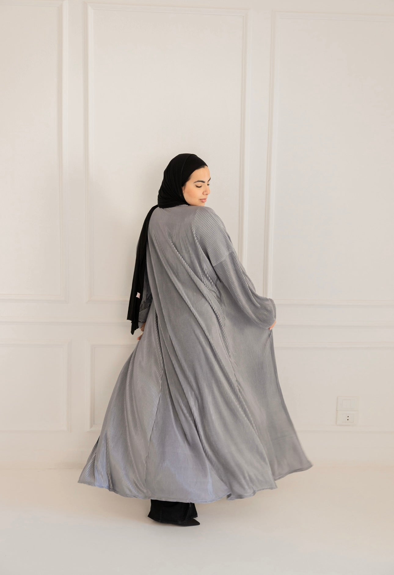 Zahra kaftan gray