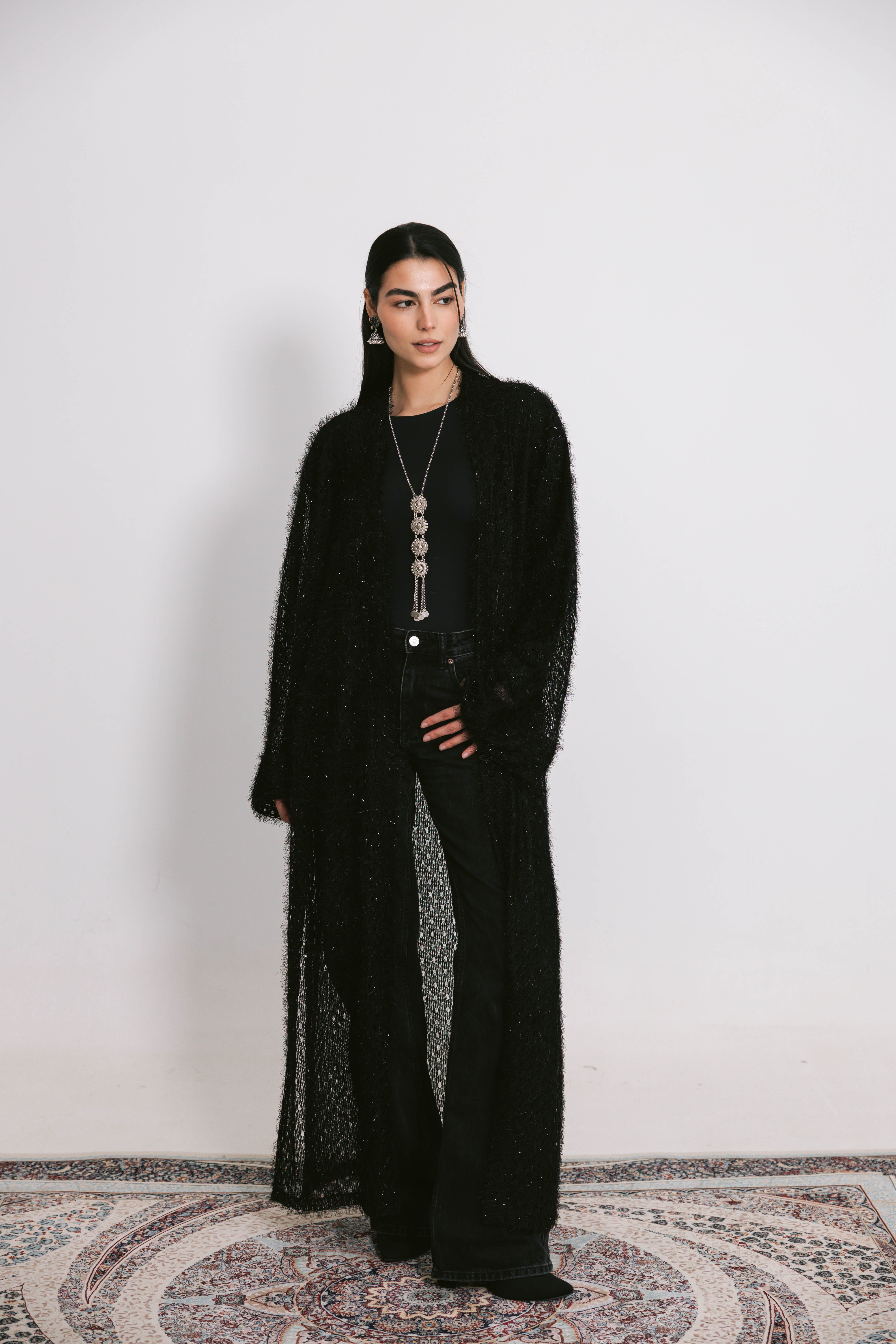 Sahar kaftan ( Black )