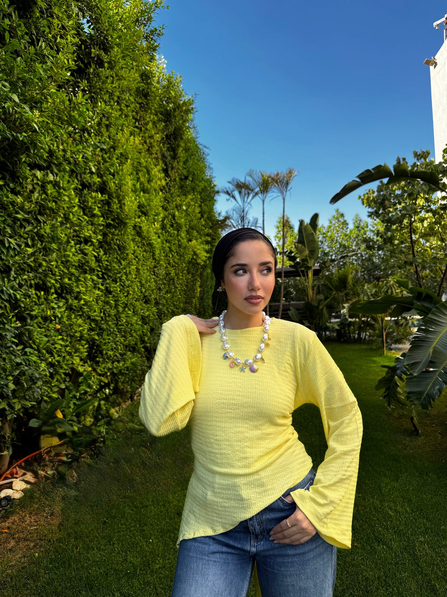 Noua blouse ( Butter yellow)