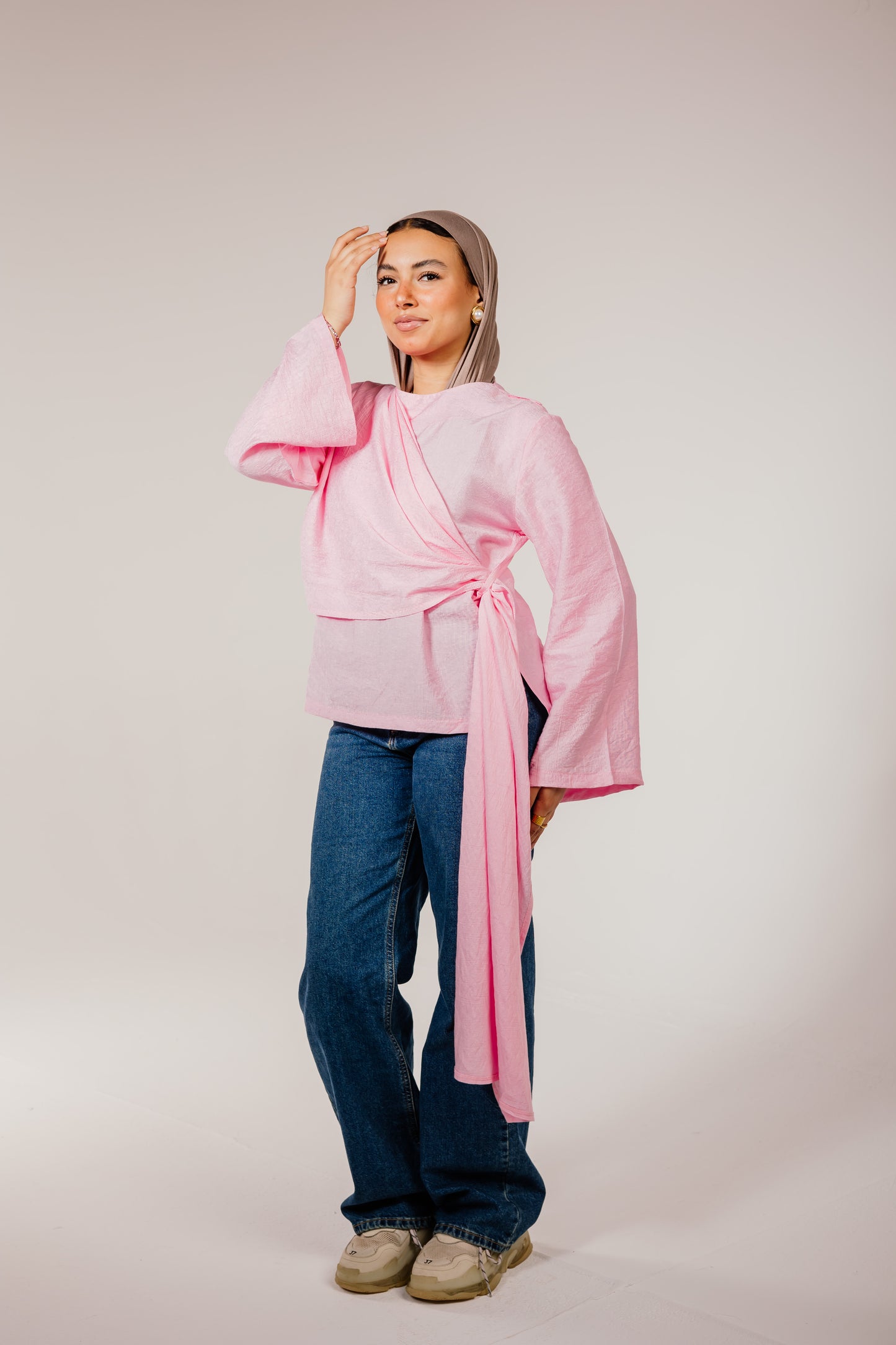 Serena Top (Baby pink )
