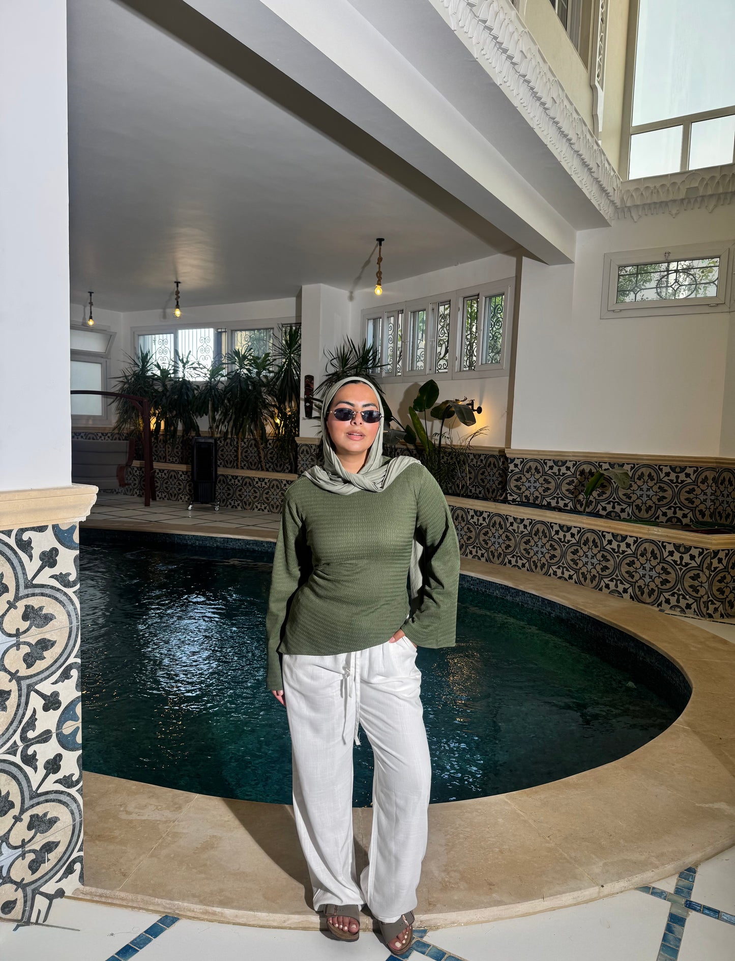 Noua Blouse ( olive )