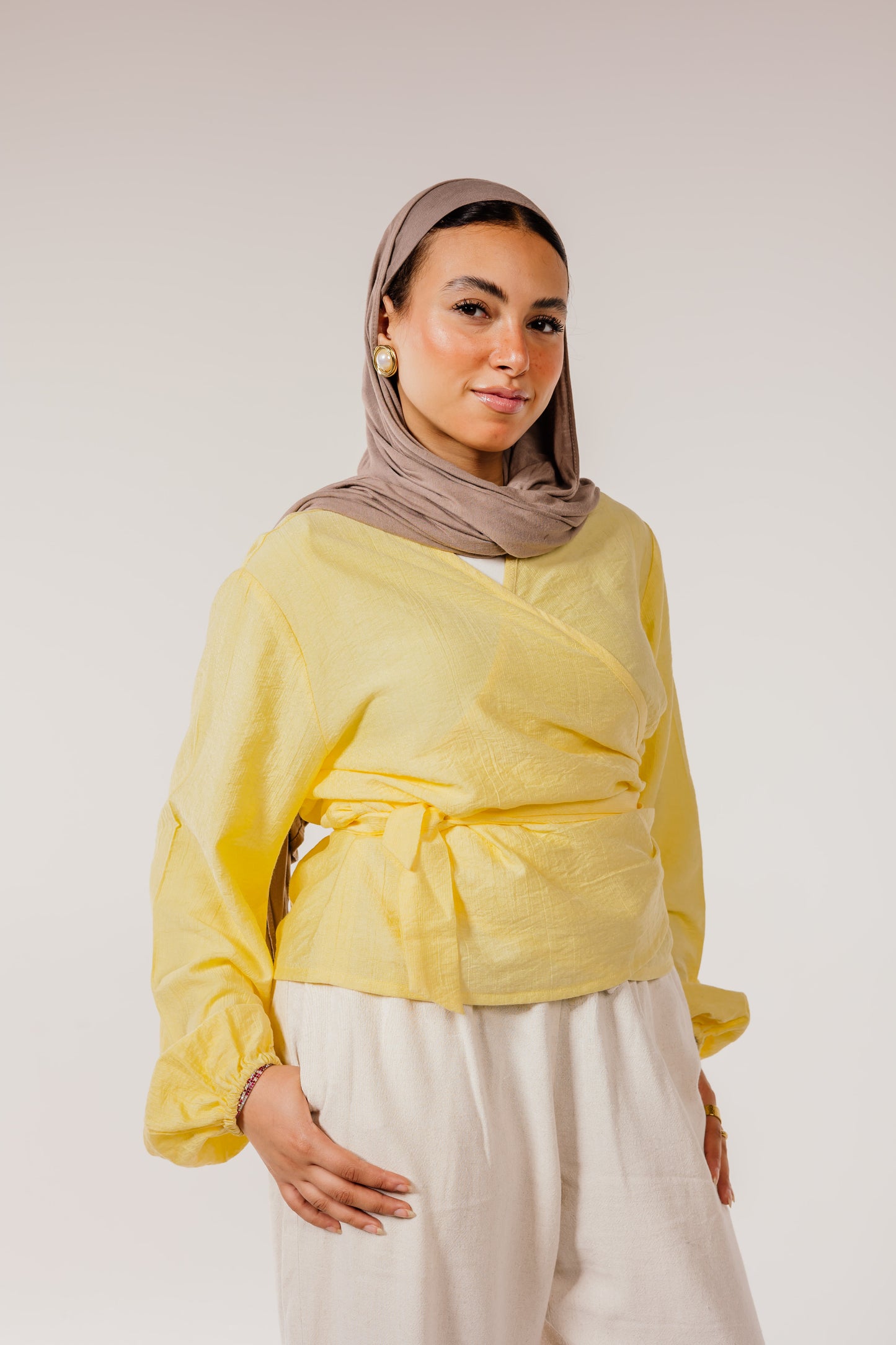 Sashi blouse ( yellow)