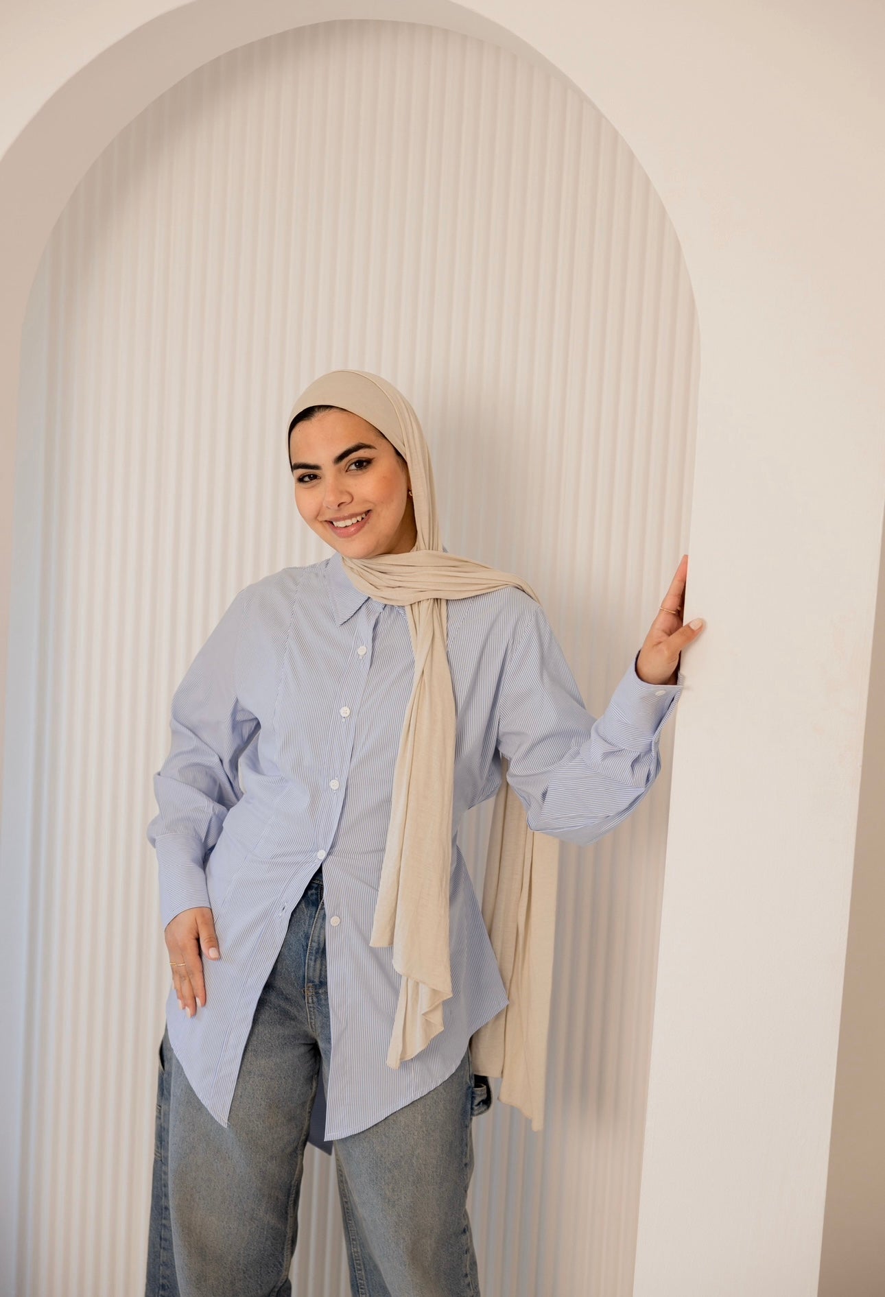 Azure shirt ( baby blue )