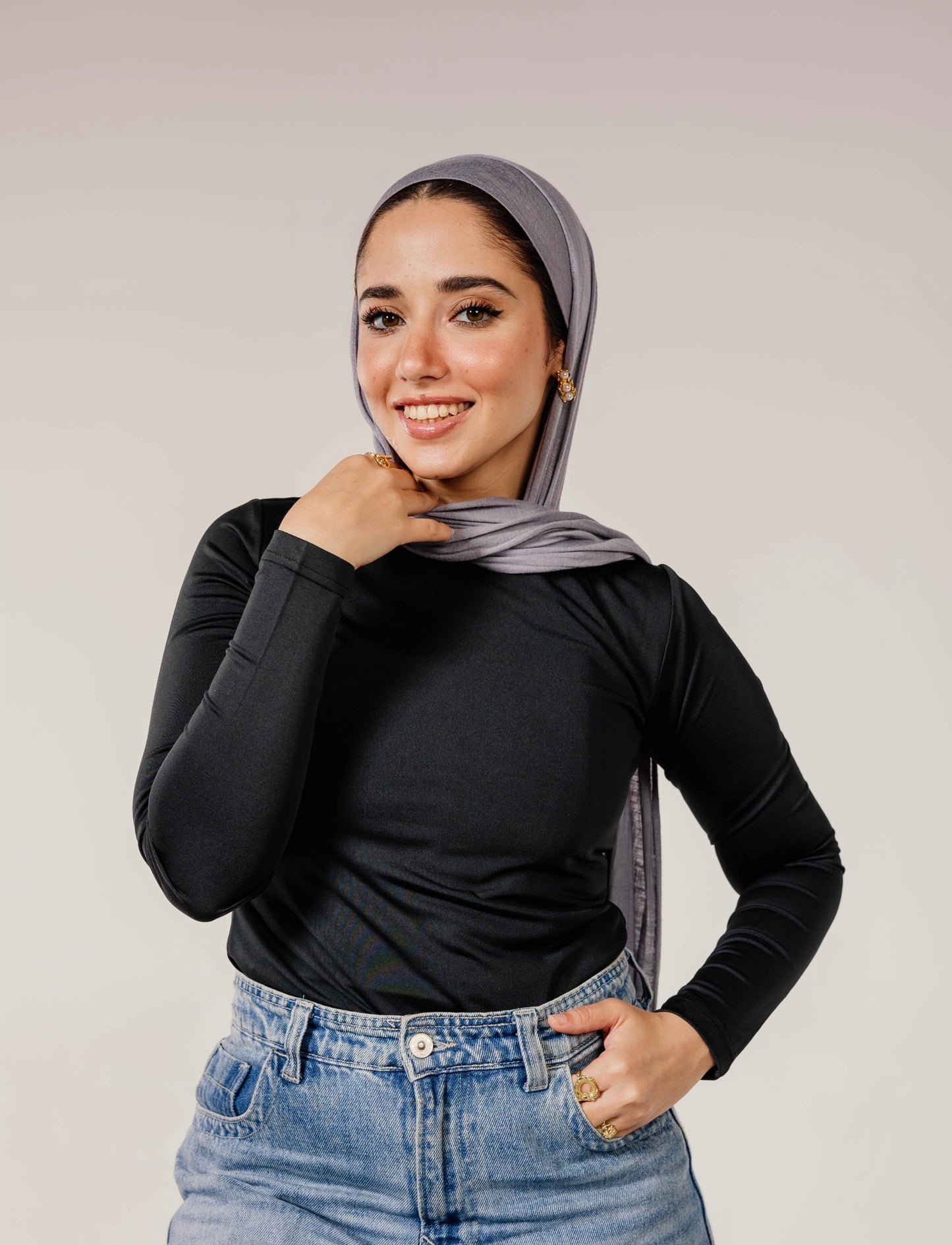 Black Long Sleeve Top