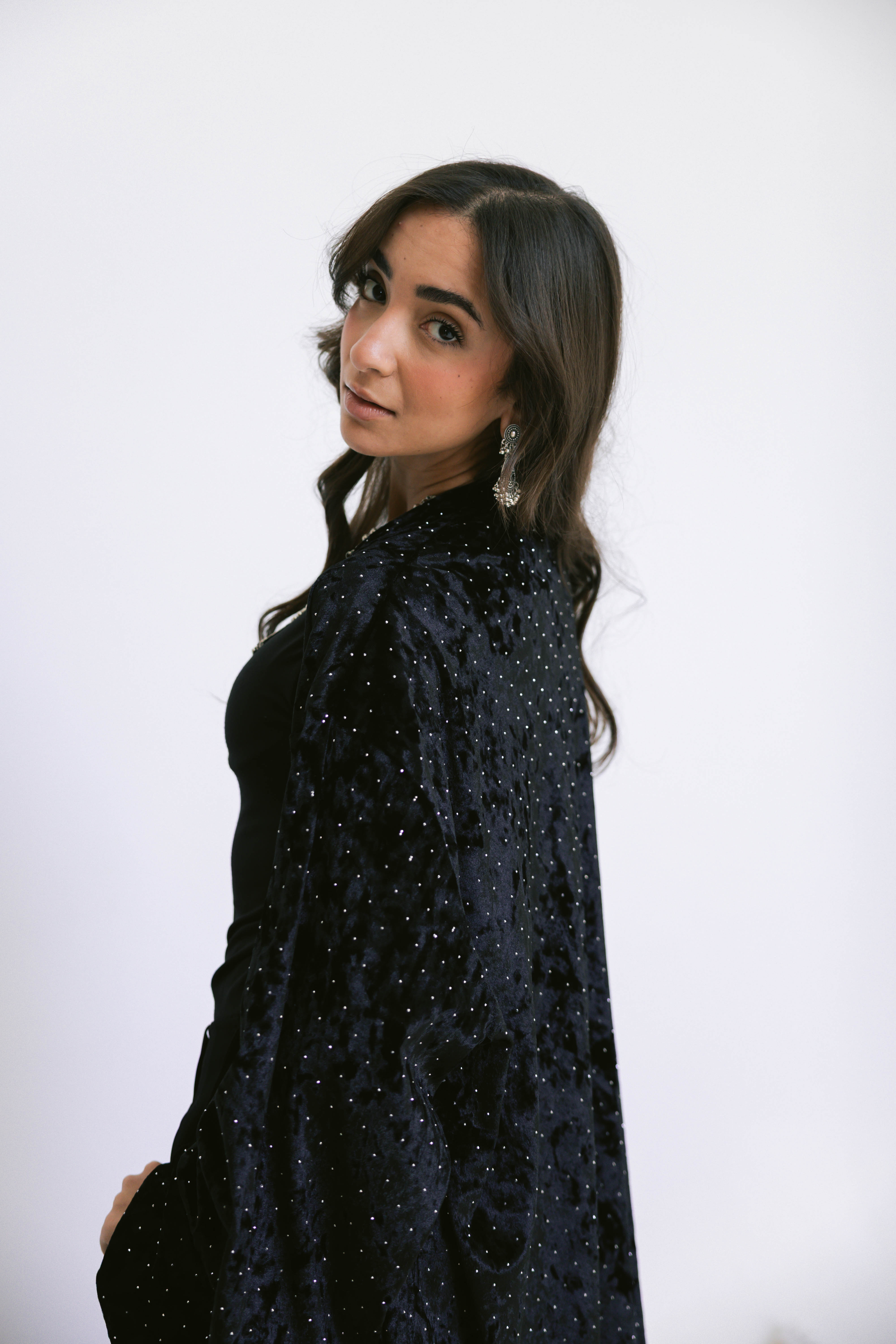 Layali Kaftan ( Black )