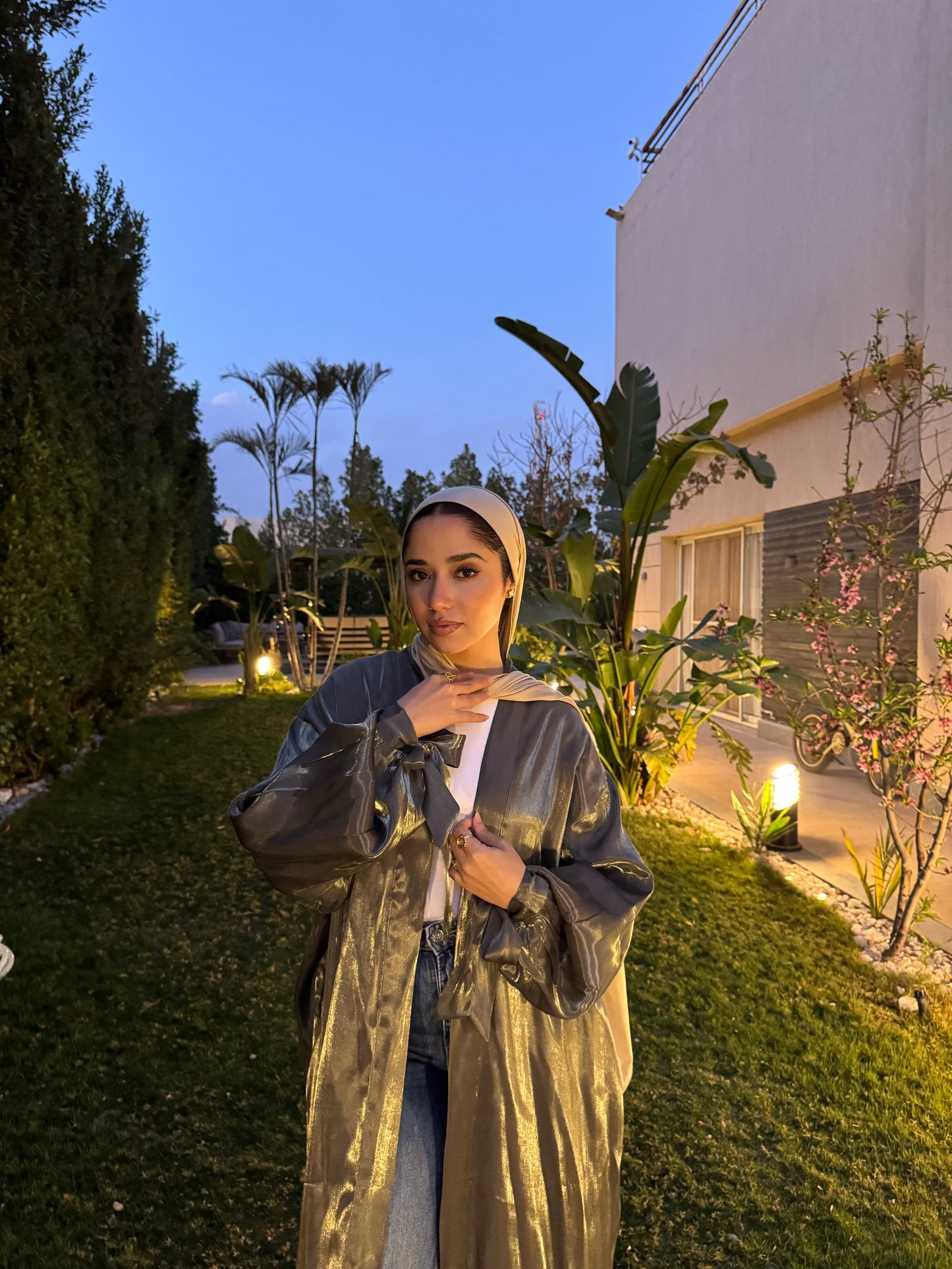 Glossy Charm Kaftan