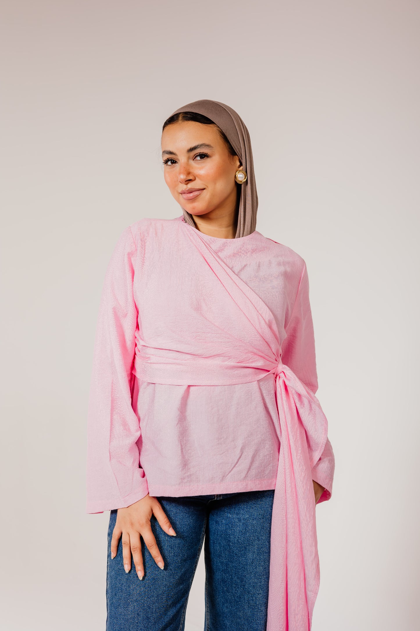 Serena Top (Baby pink )