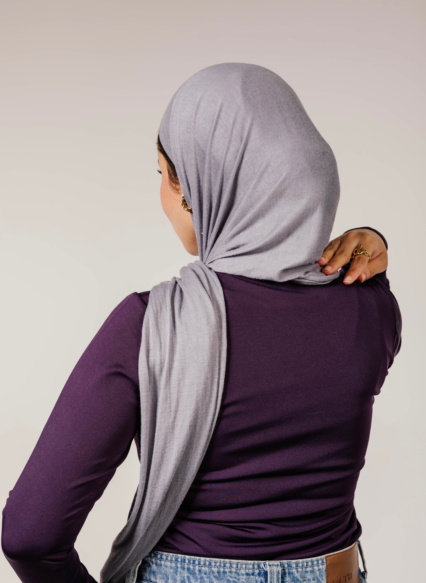 Purple Long Sleeve Top
