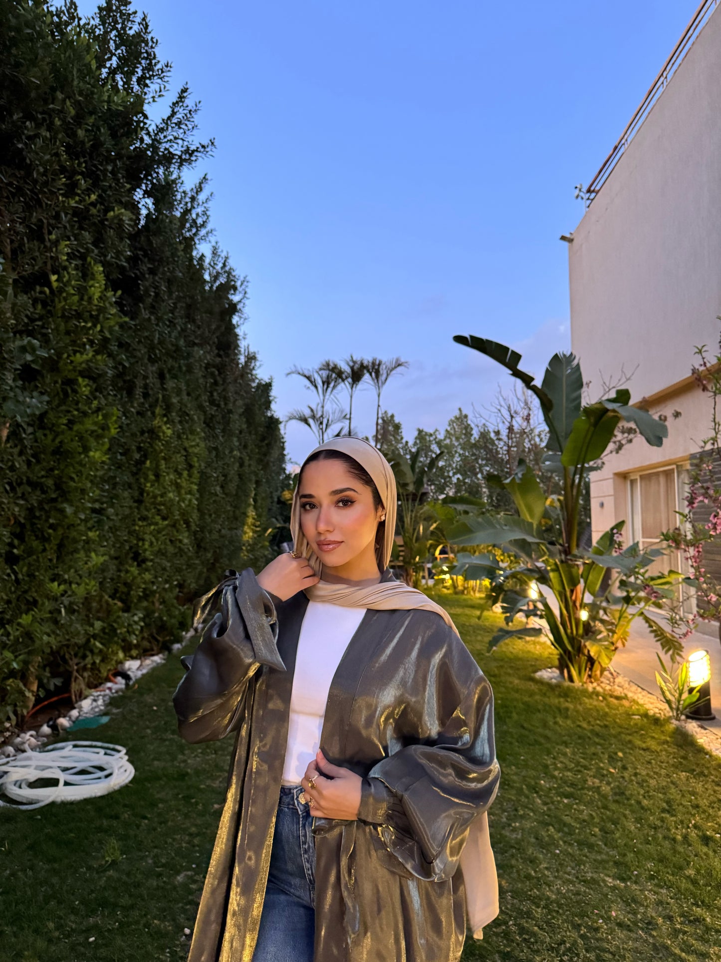 Glossy Charm Kaftan