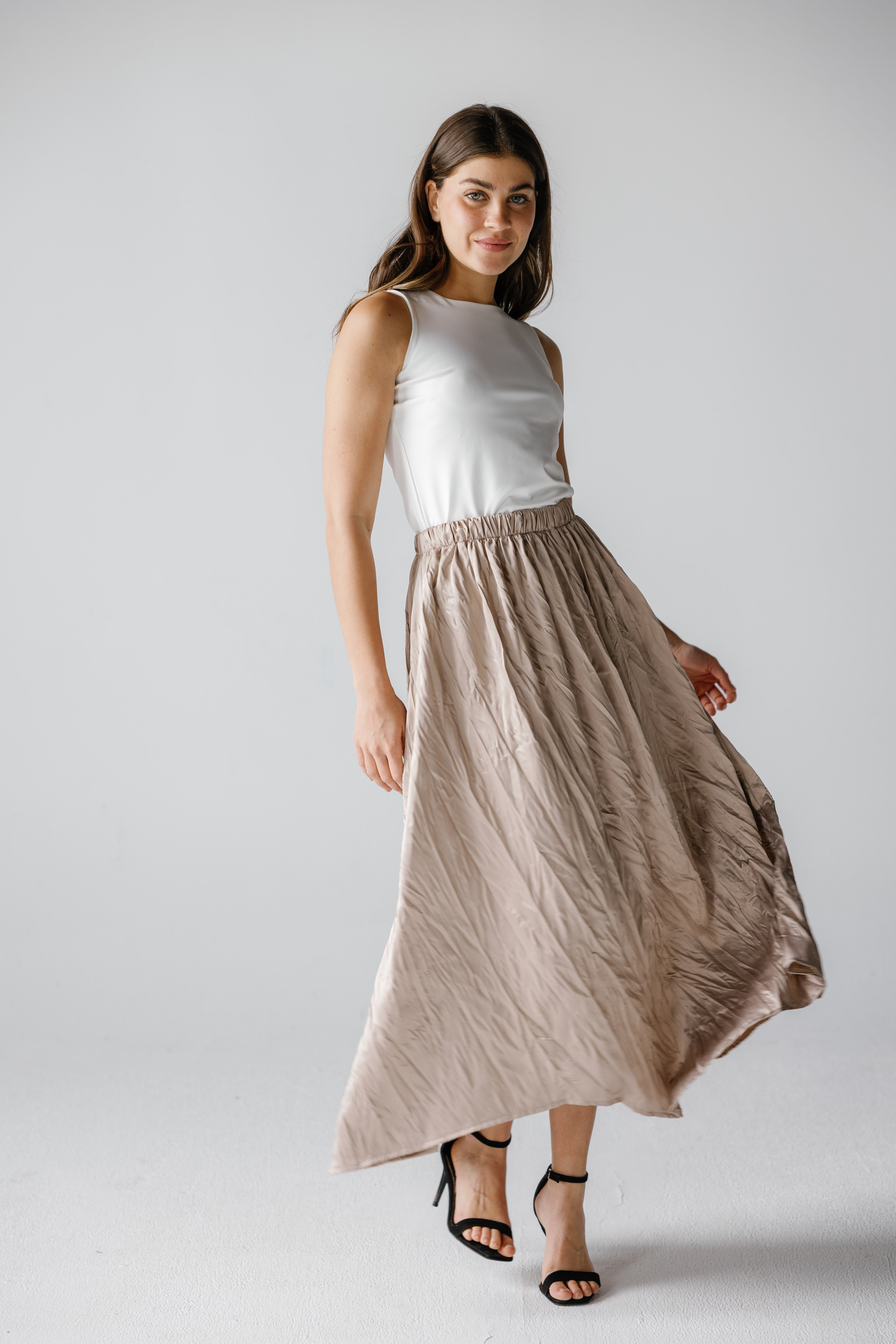 Crinkle Flow Skirt