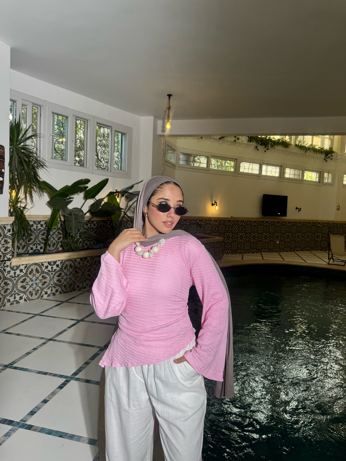 Noua blouse (Baby pink )