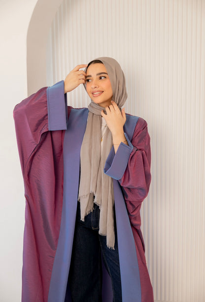 Twilight Elegance Kaftan purple