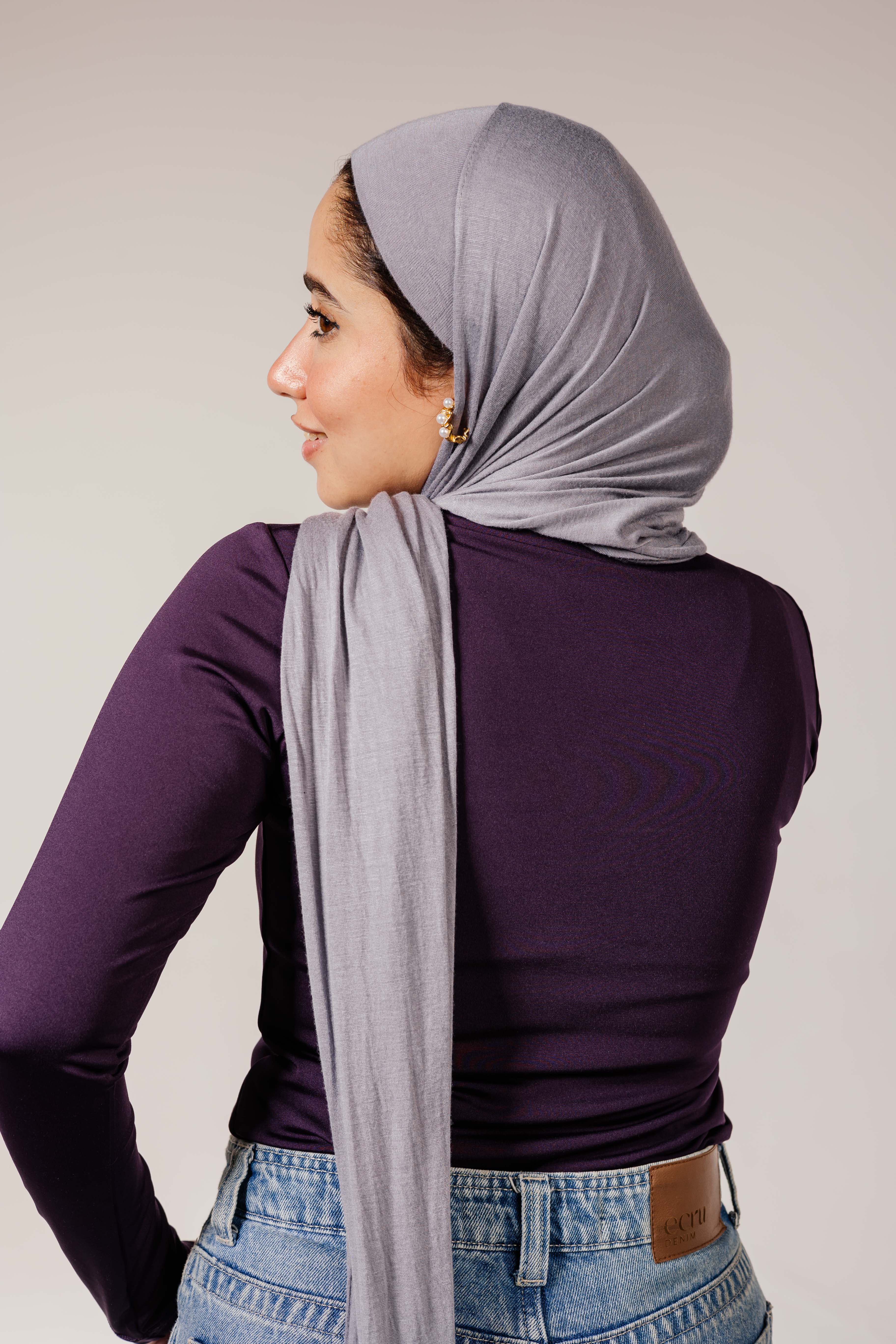 Purple Long Sleeve Top