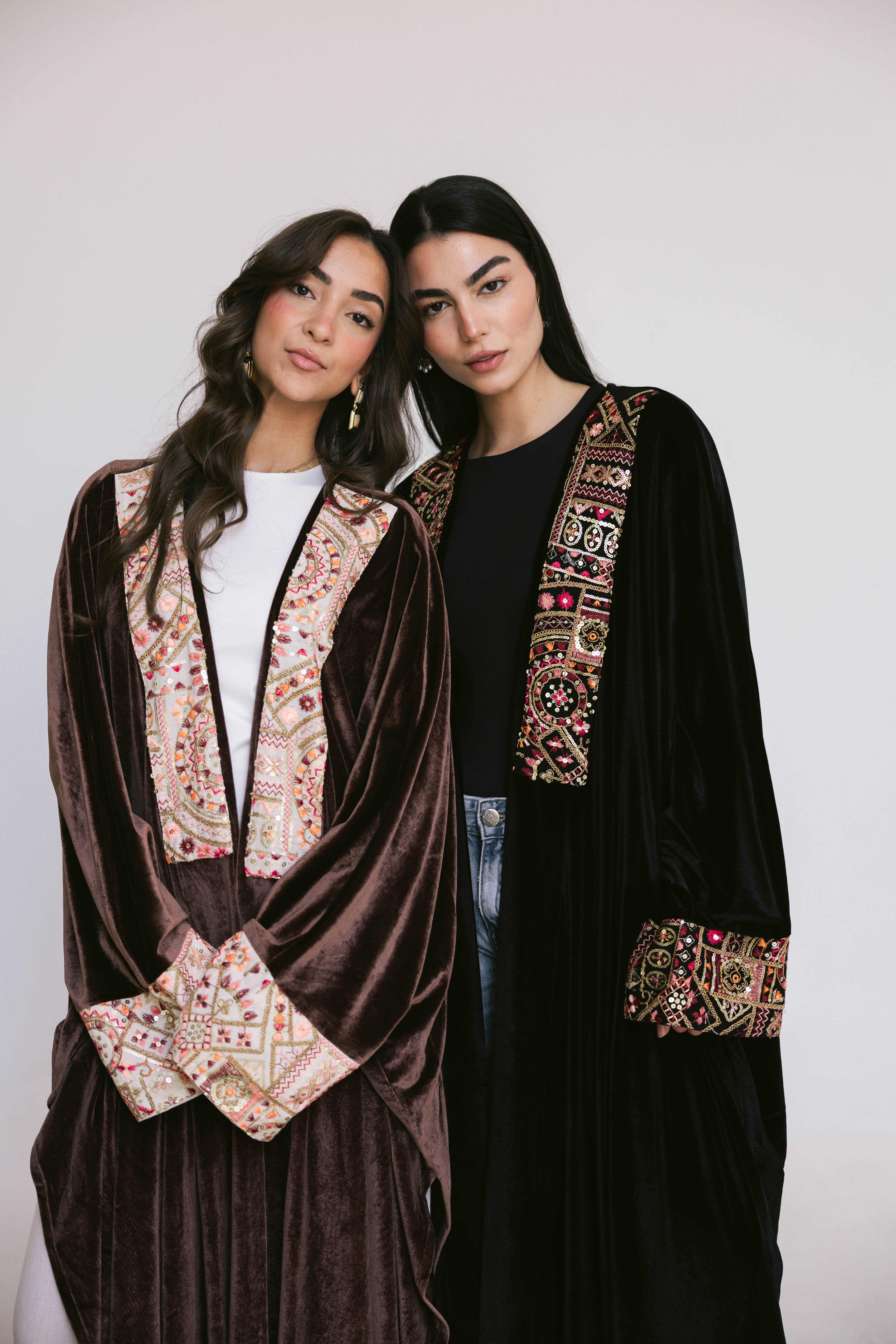 Badia Kaftan ( Brown )