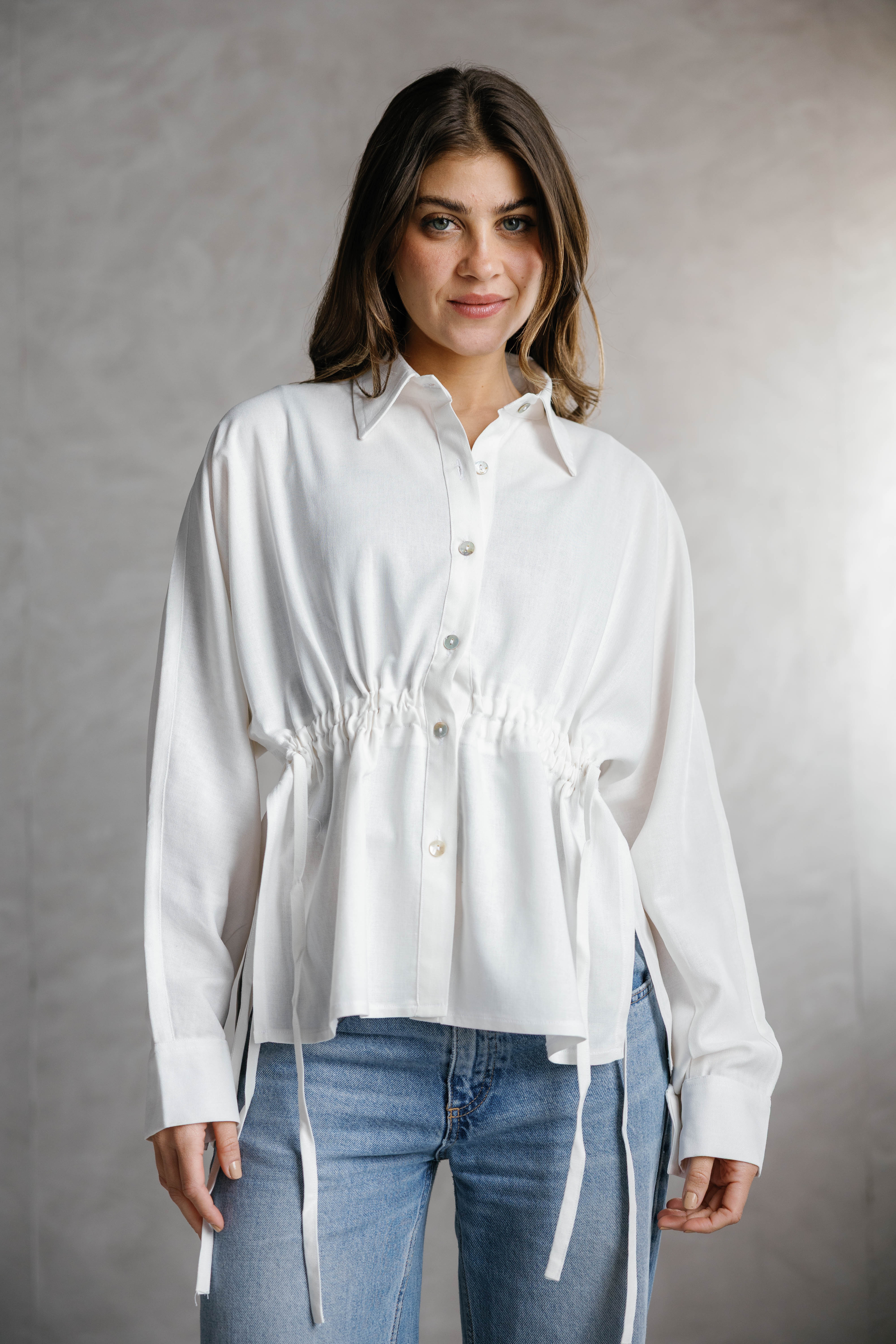 Layali Shirt ( white)