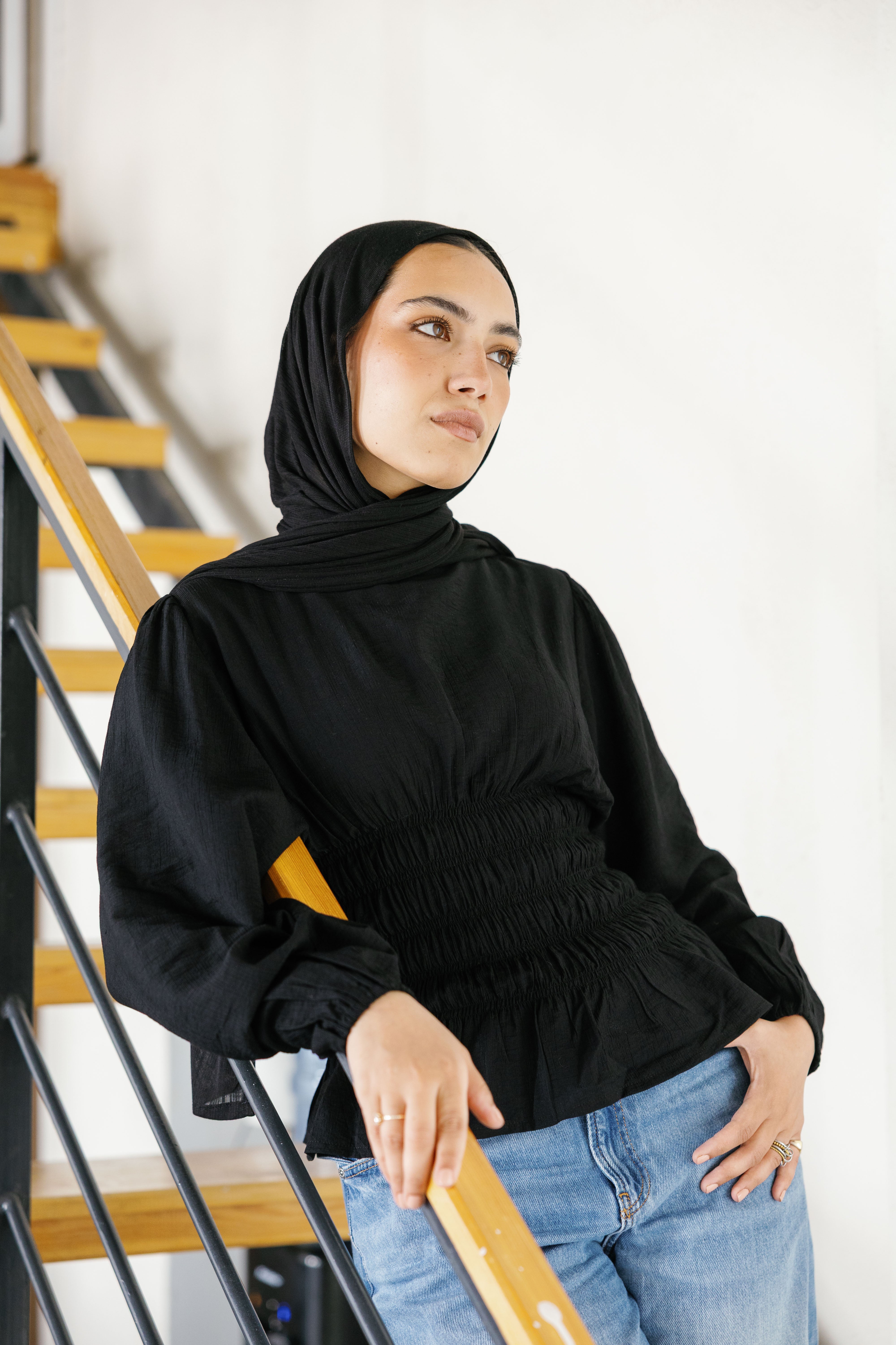 Mila Blouse ( Black)