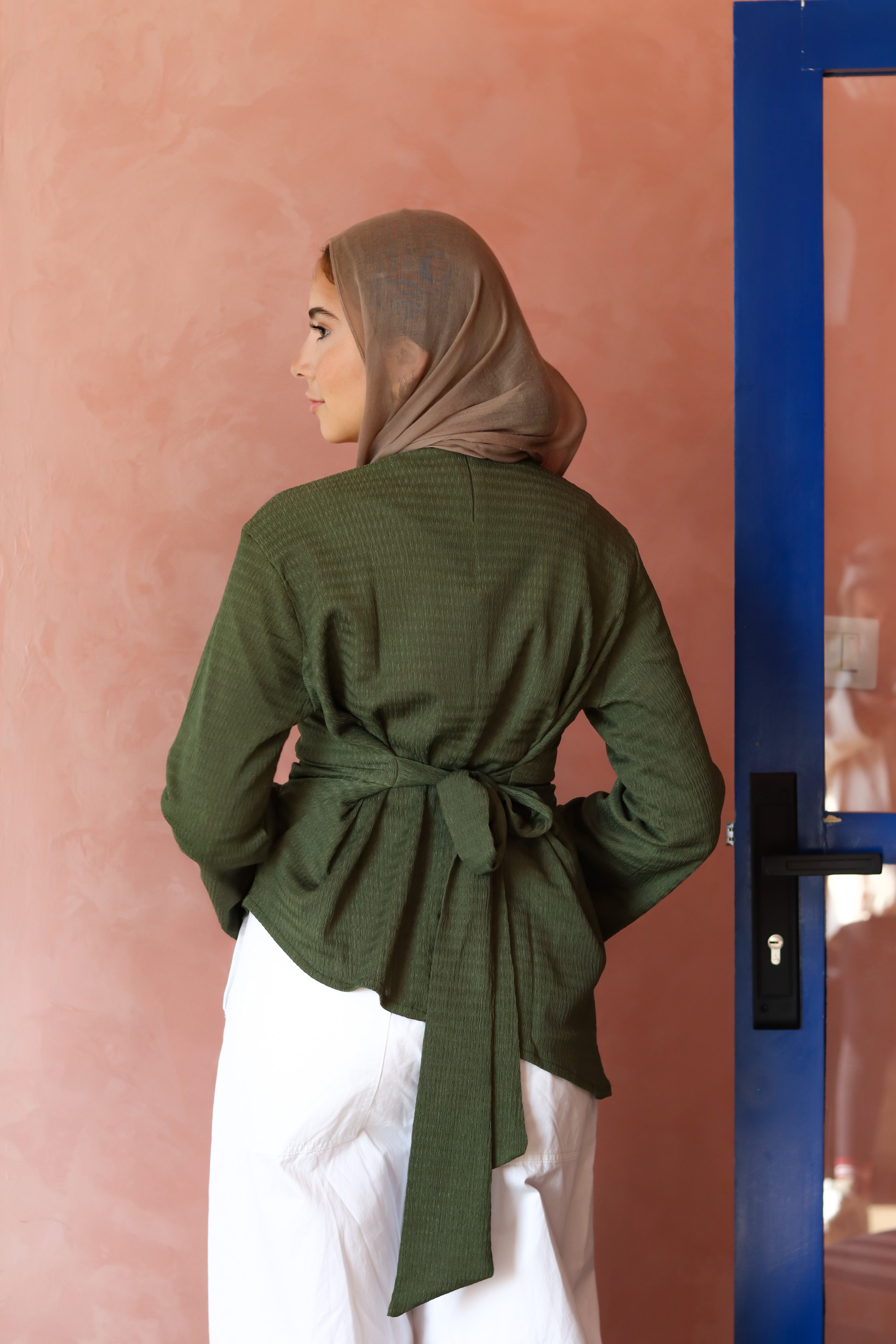 Noua Blouse ( olive )